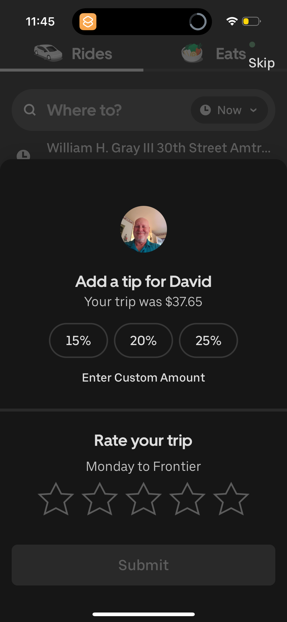 uber app screenshot 74