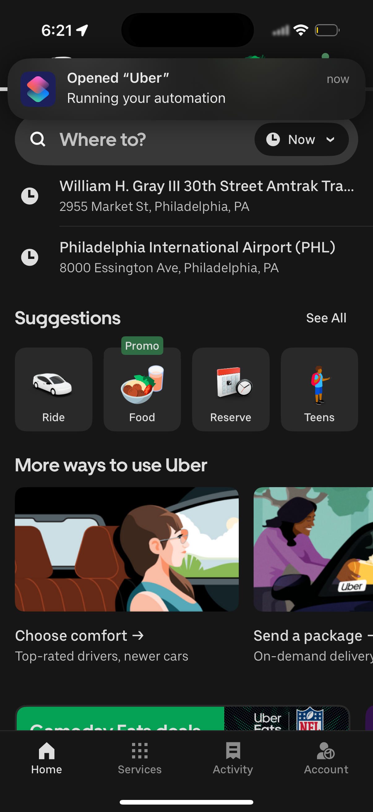 uber app screenshot 58