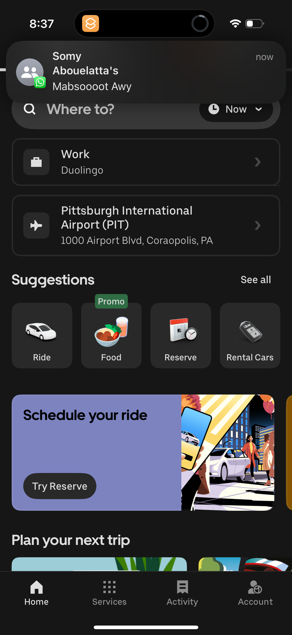 uber app screenshot 54