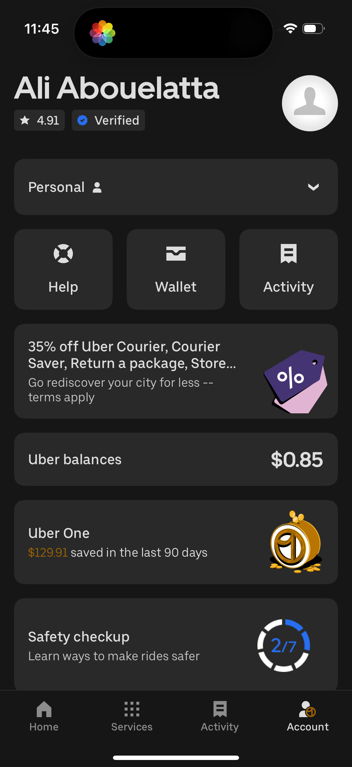 uber app screenshot 53