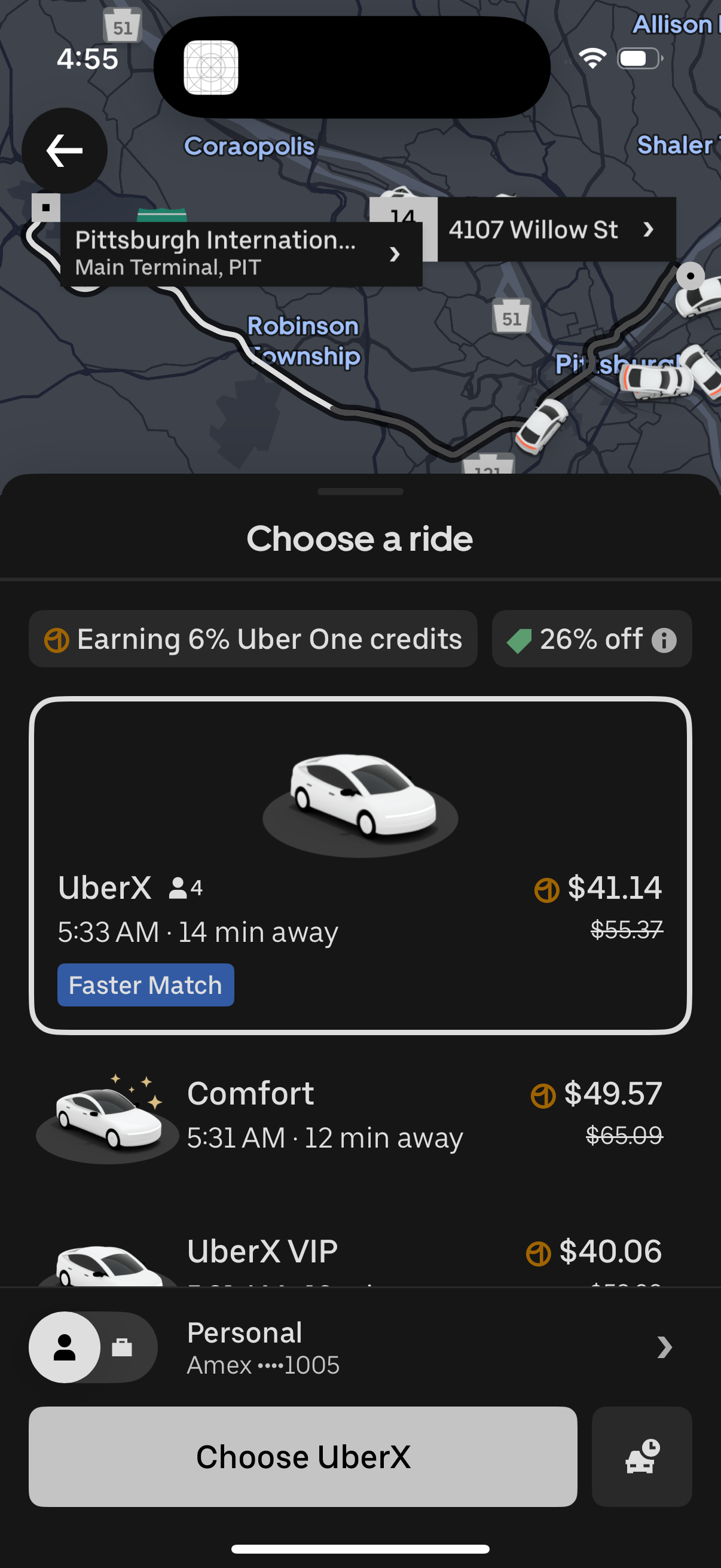 uber app screenshot 52