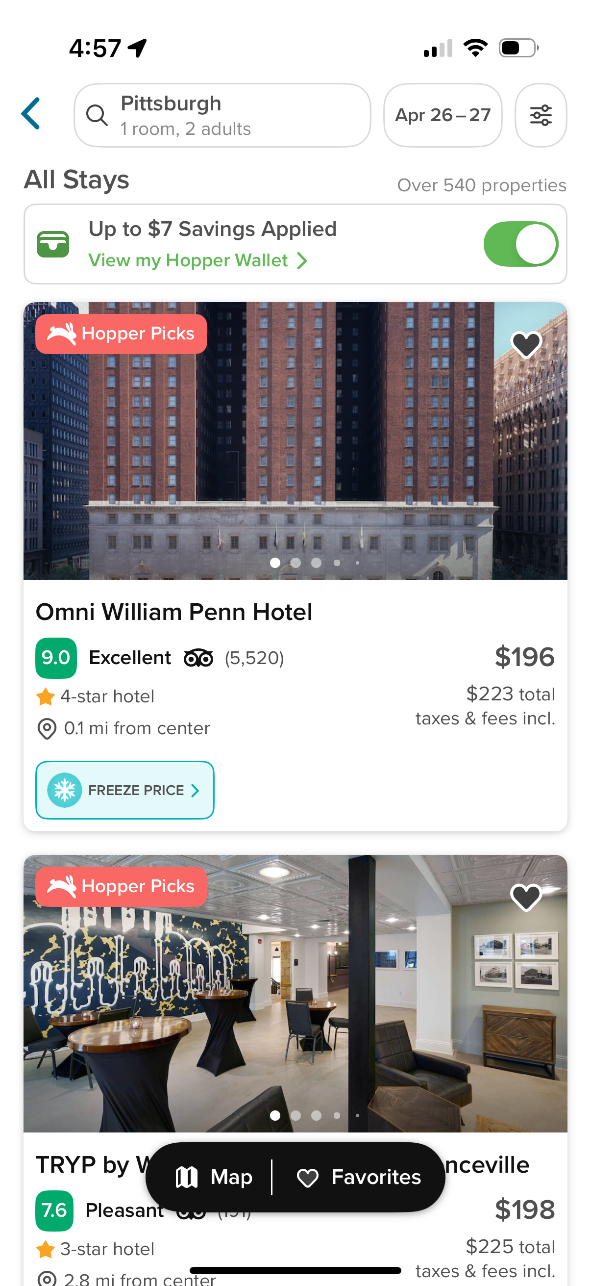 hopper app screenshot 45