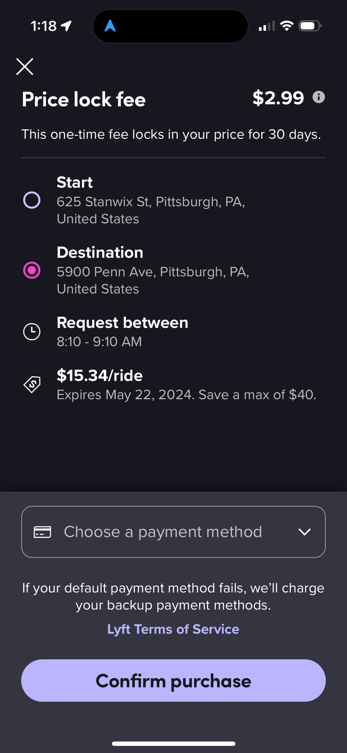 lyft app screenshot 149