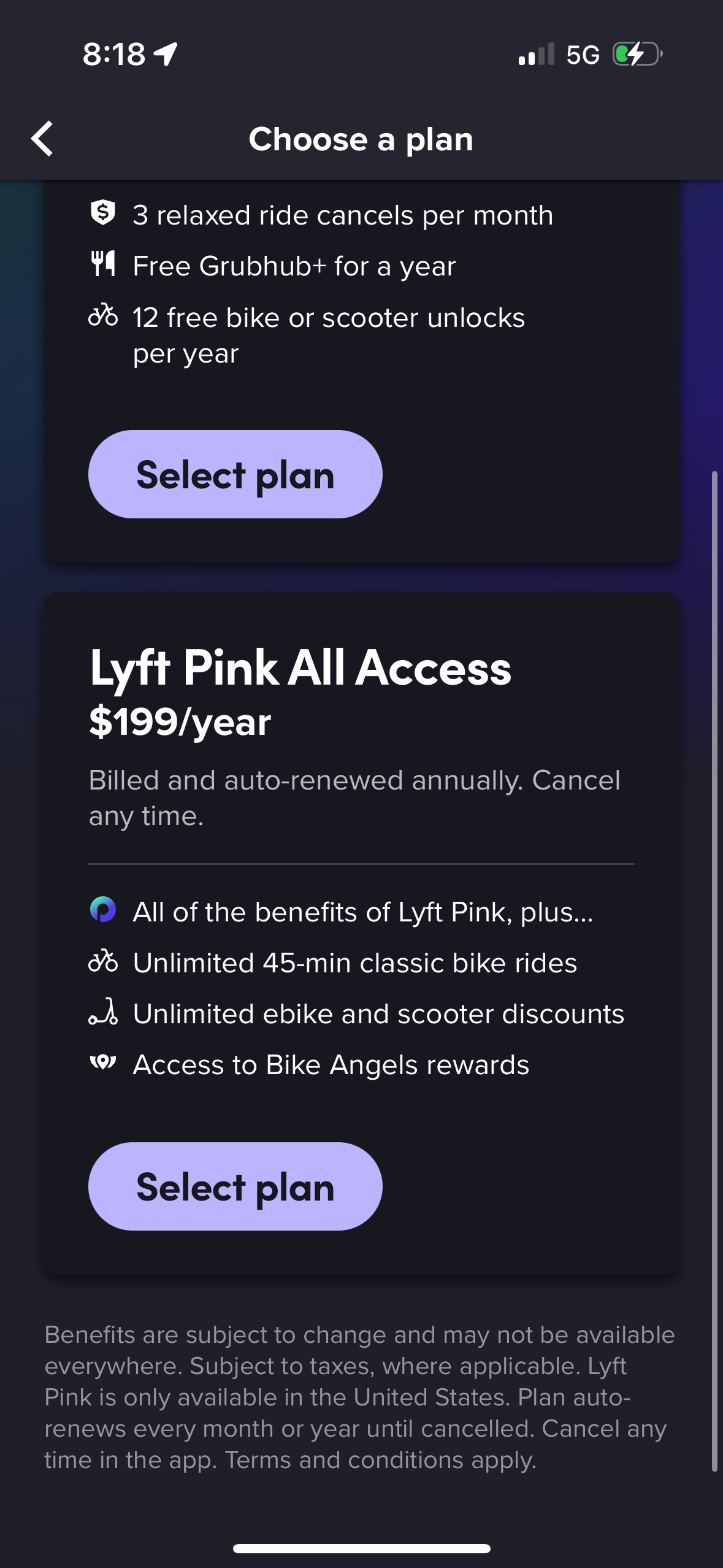 lyft app screenshot 140
