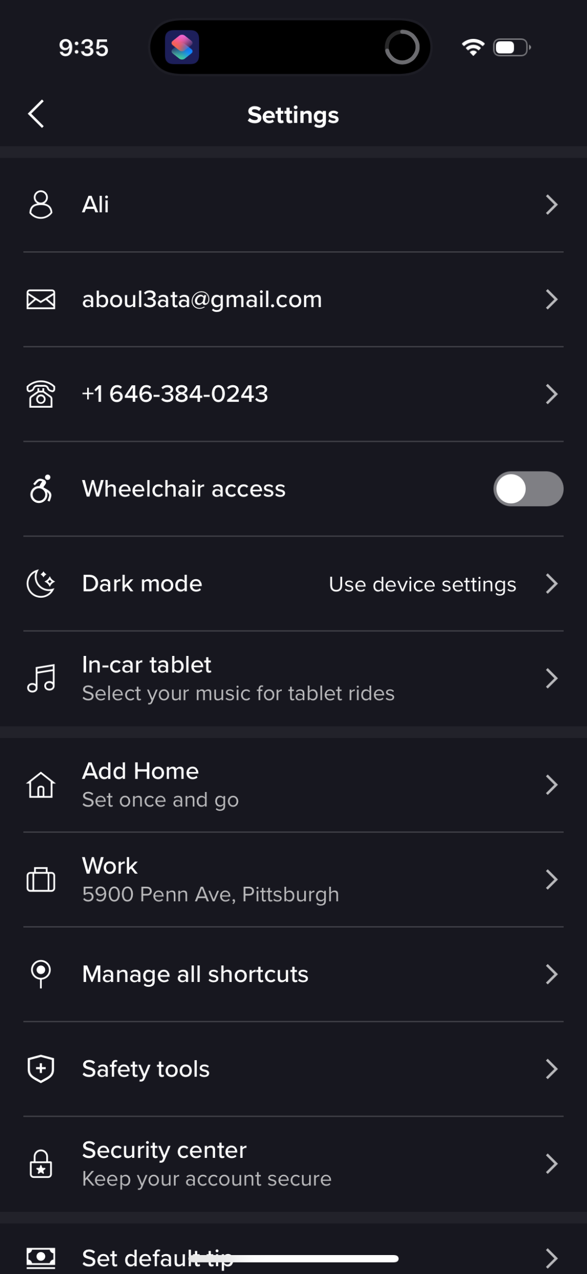 lyft app screenshot 36