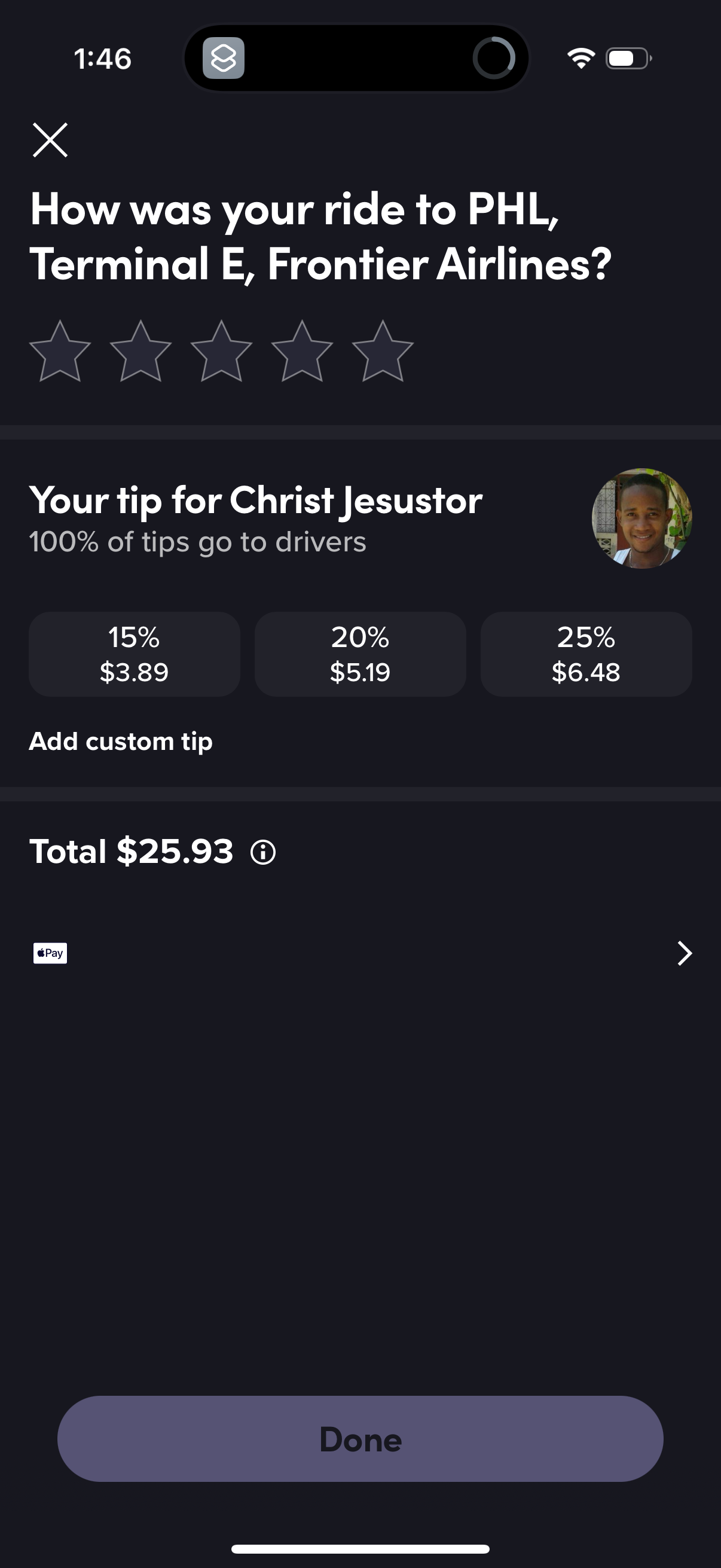 lyft app screenshot 26