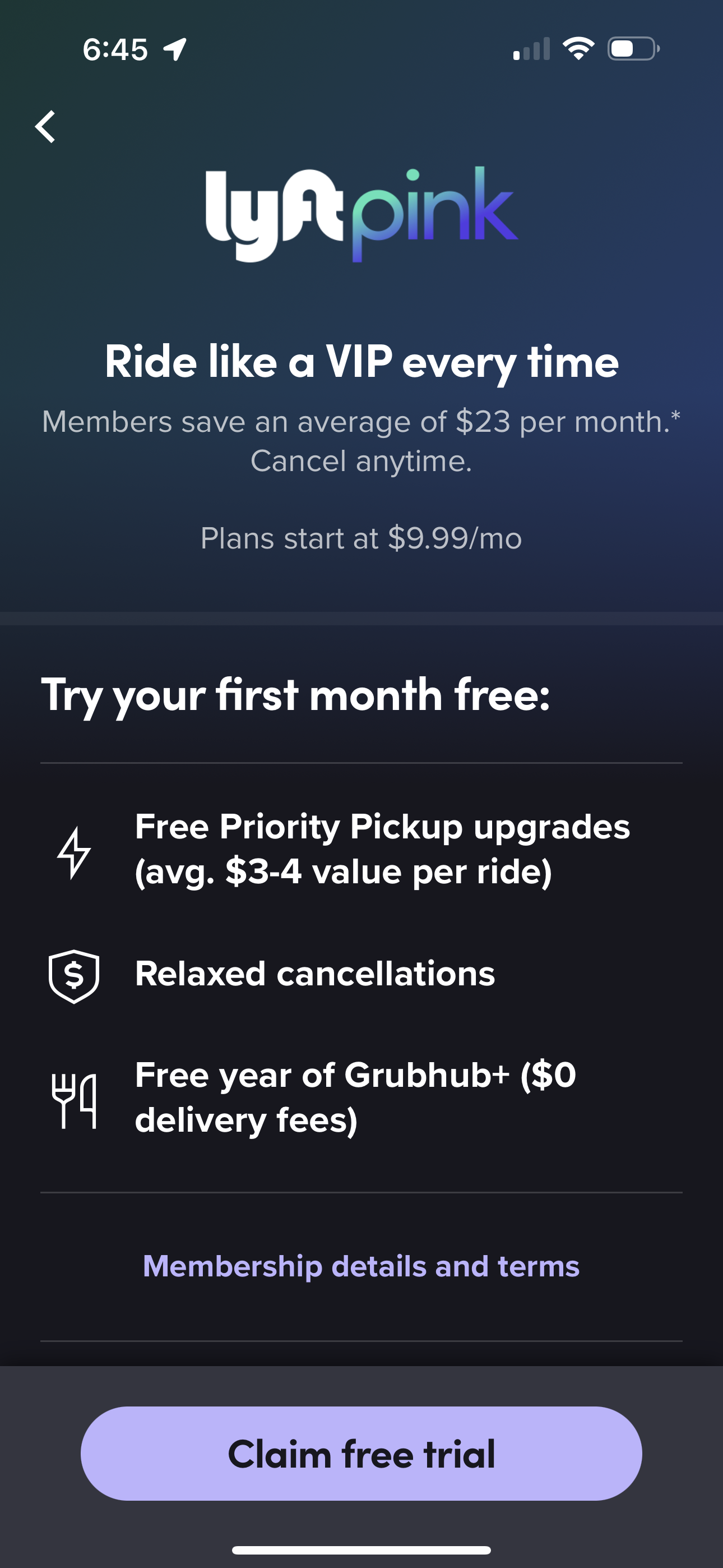 lyft app screenshot 209