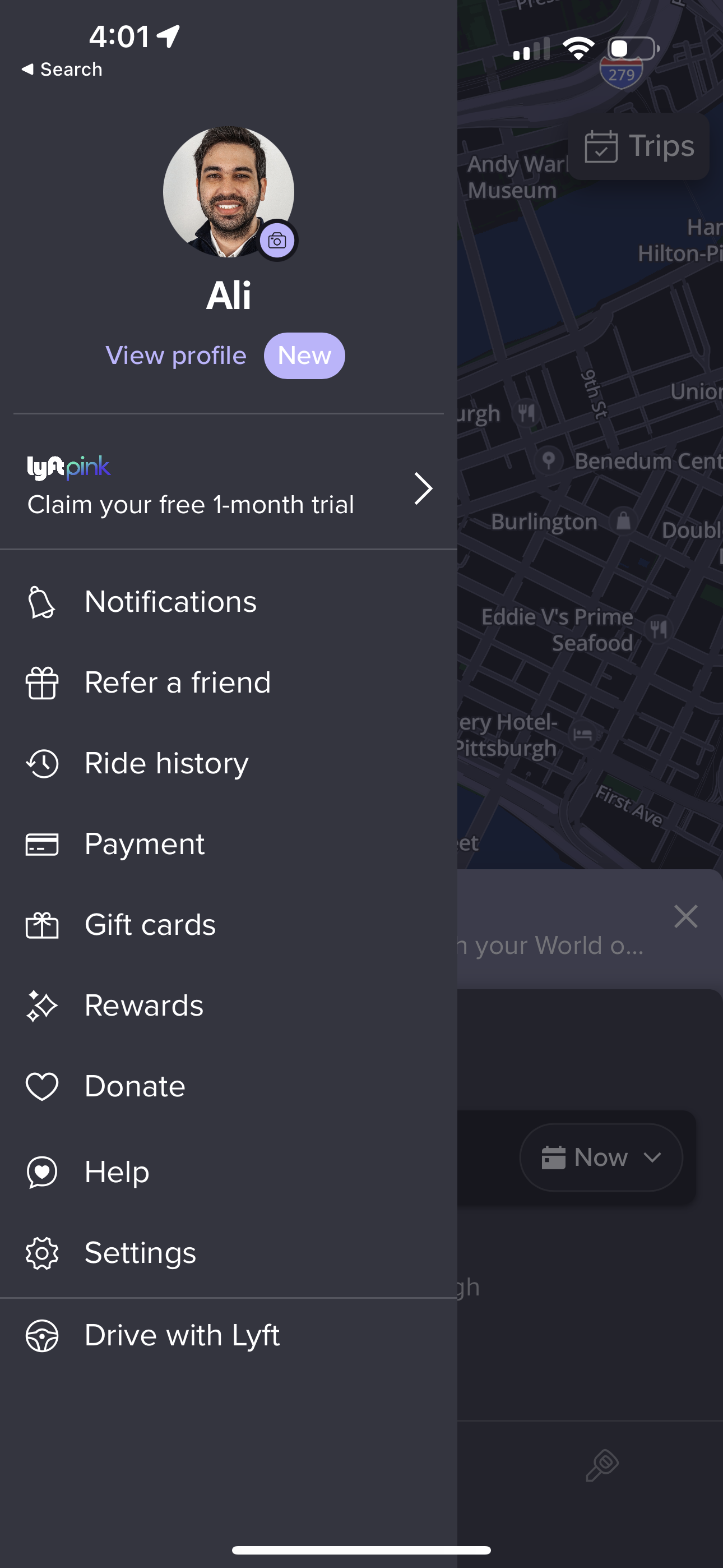 lyft app screenshot 201