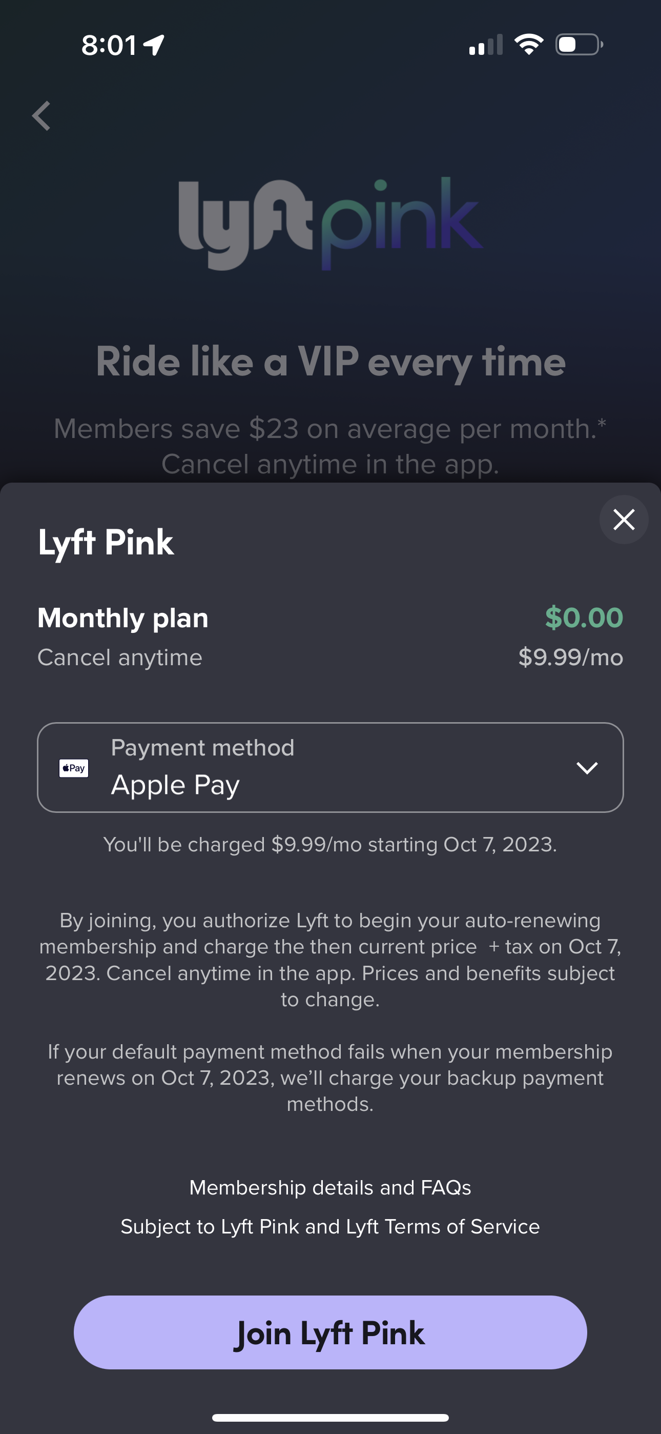 lyft app screenshot 197