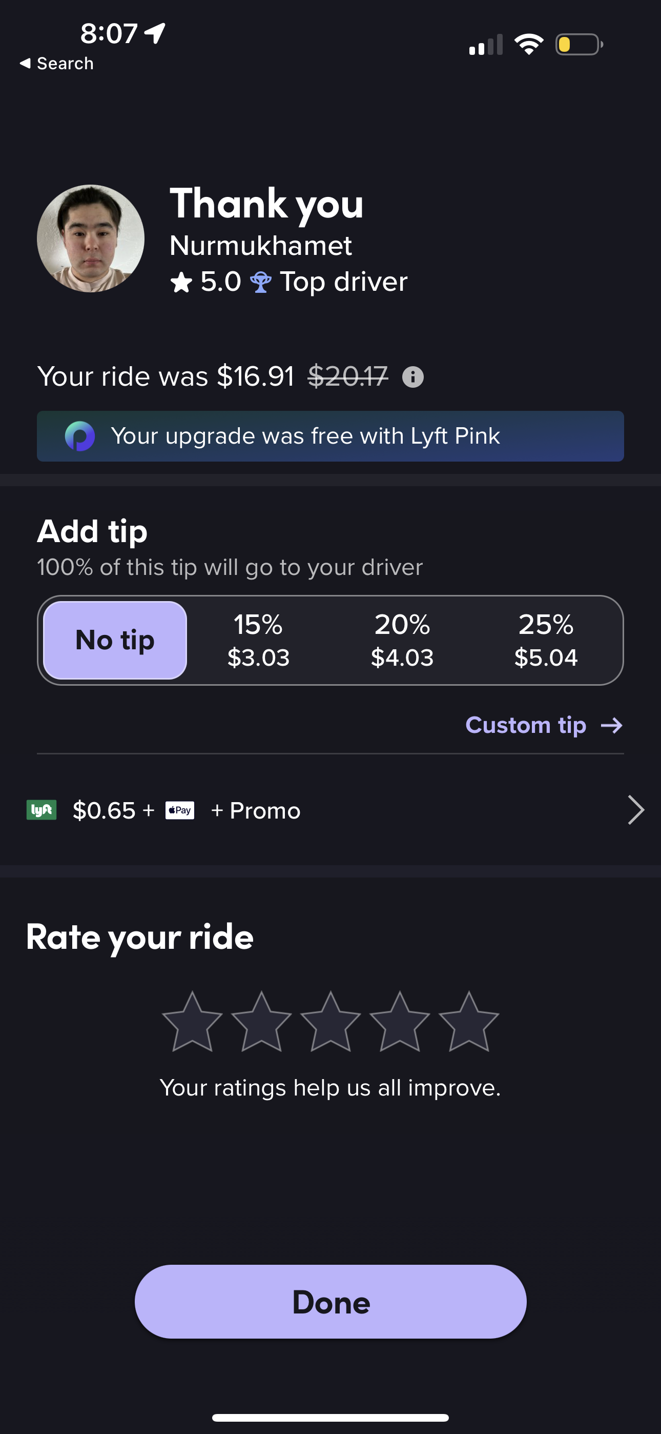 lyft app screenshot 183