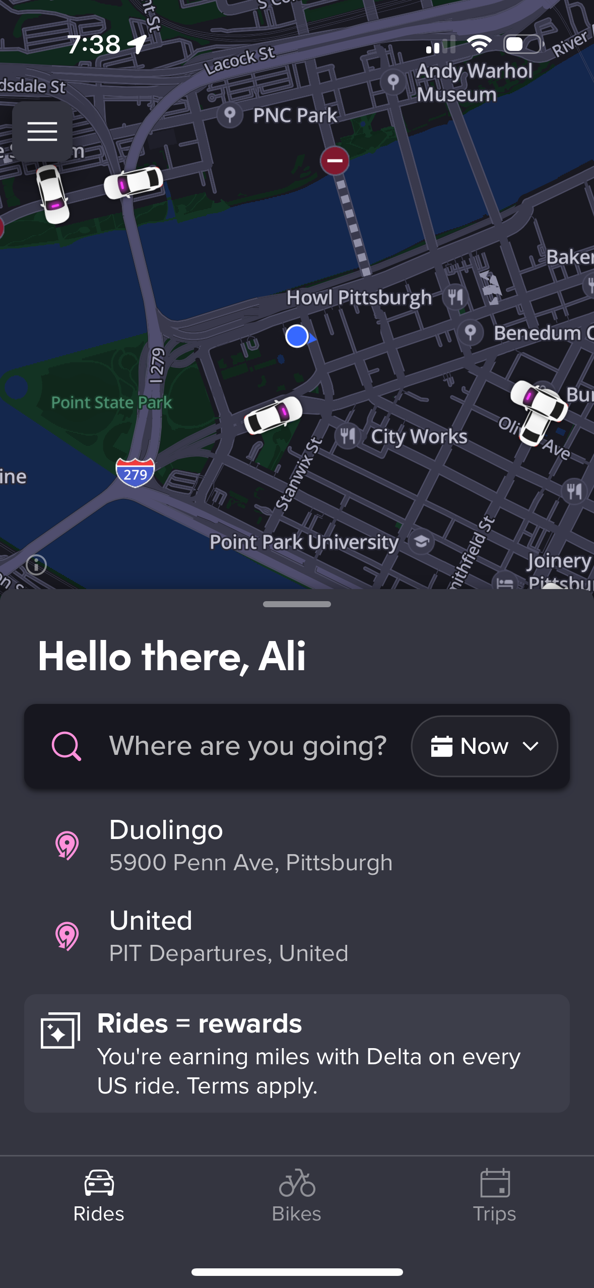 lyft app screenshot 182