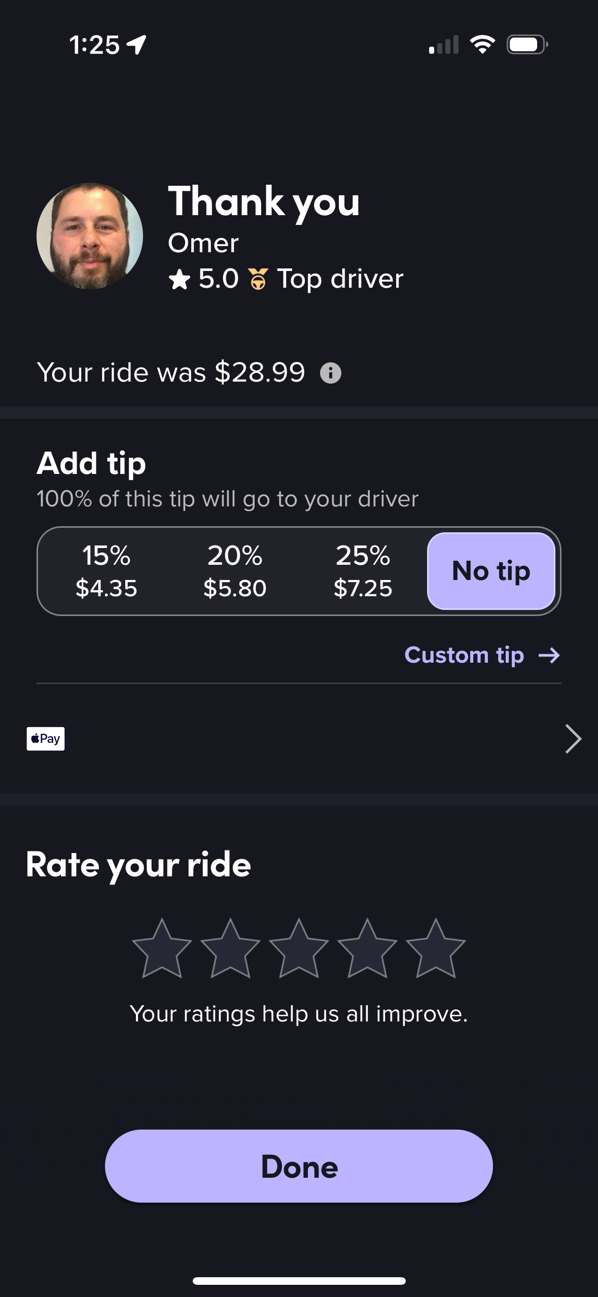 lyft app screenshot 179