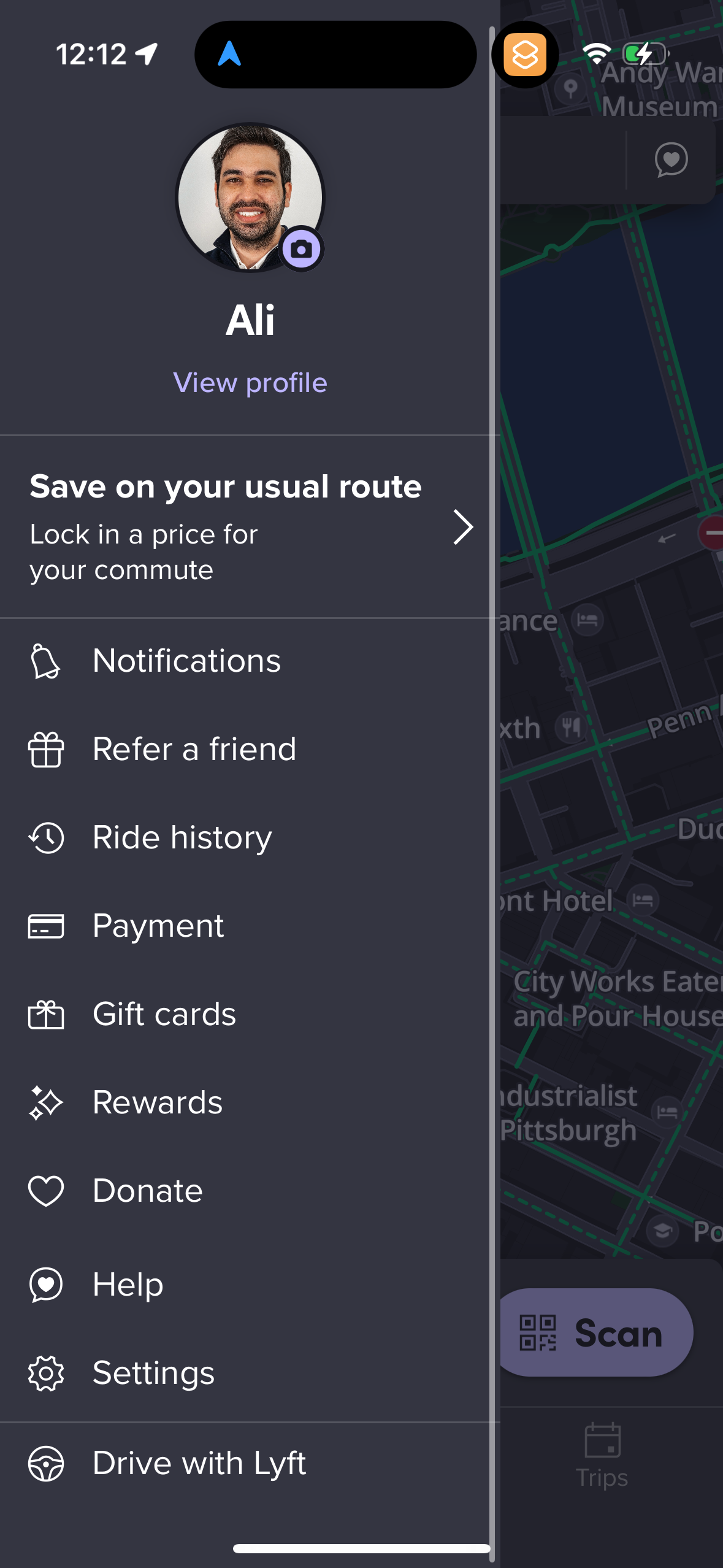 lyft app screenshot 159