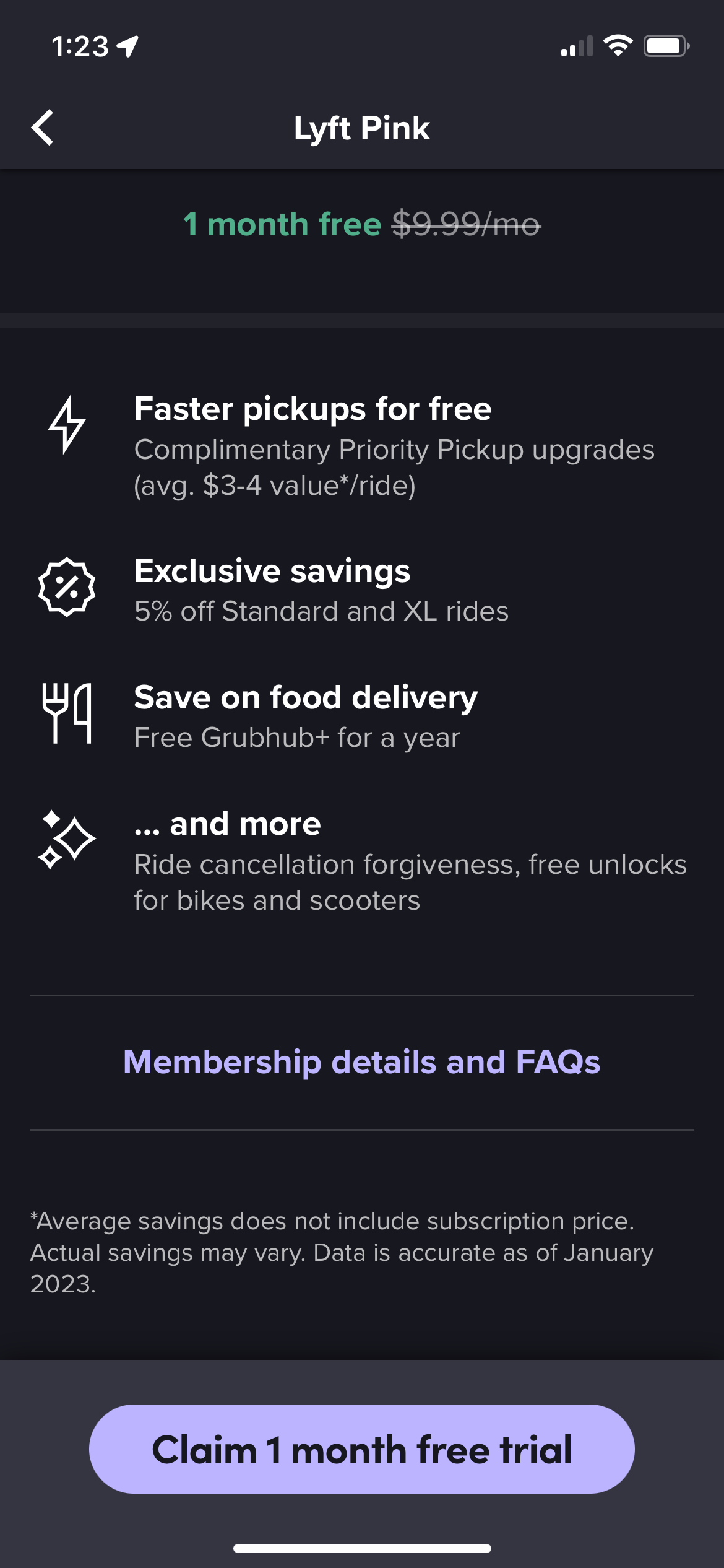 lyft app screenshot 155