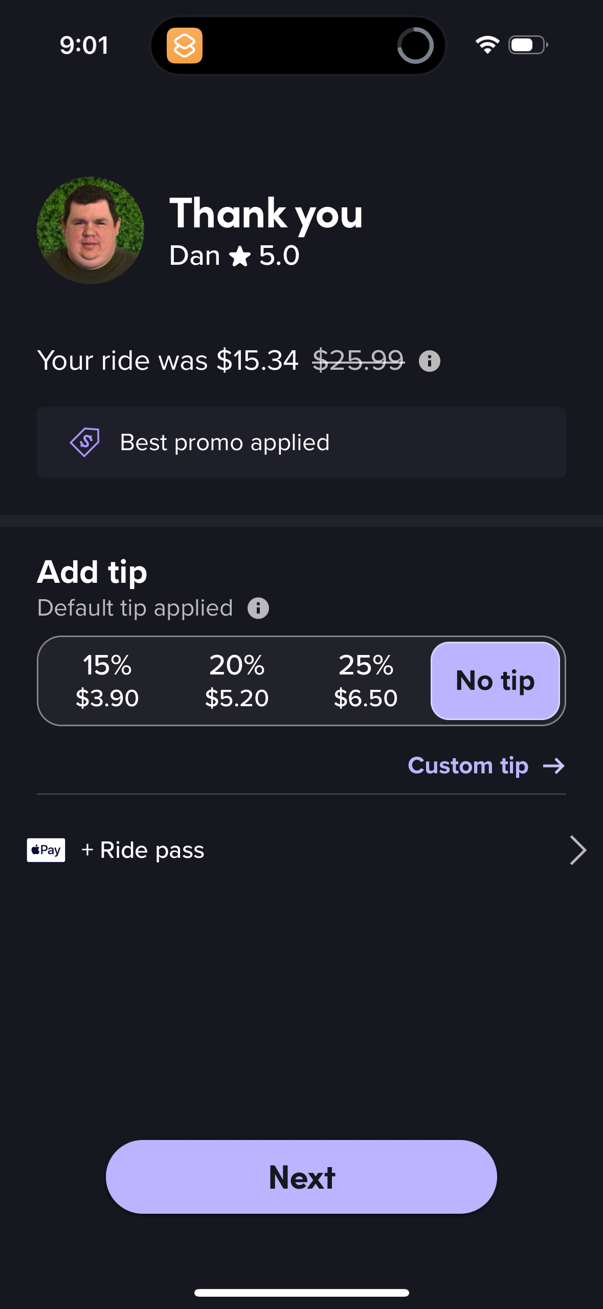 lyft app screenshot 153