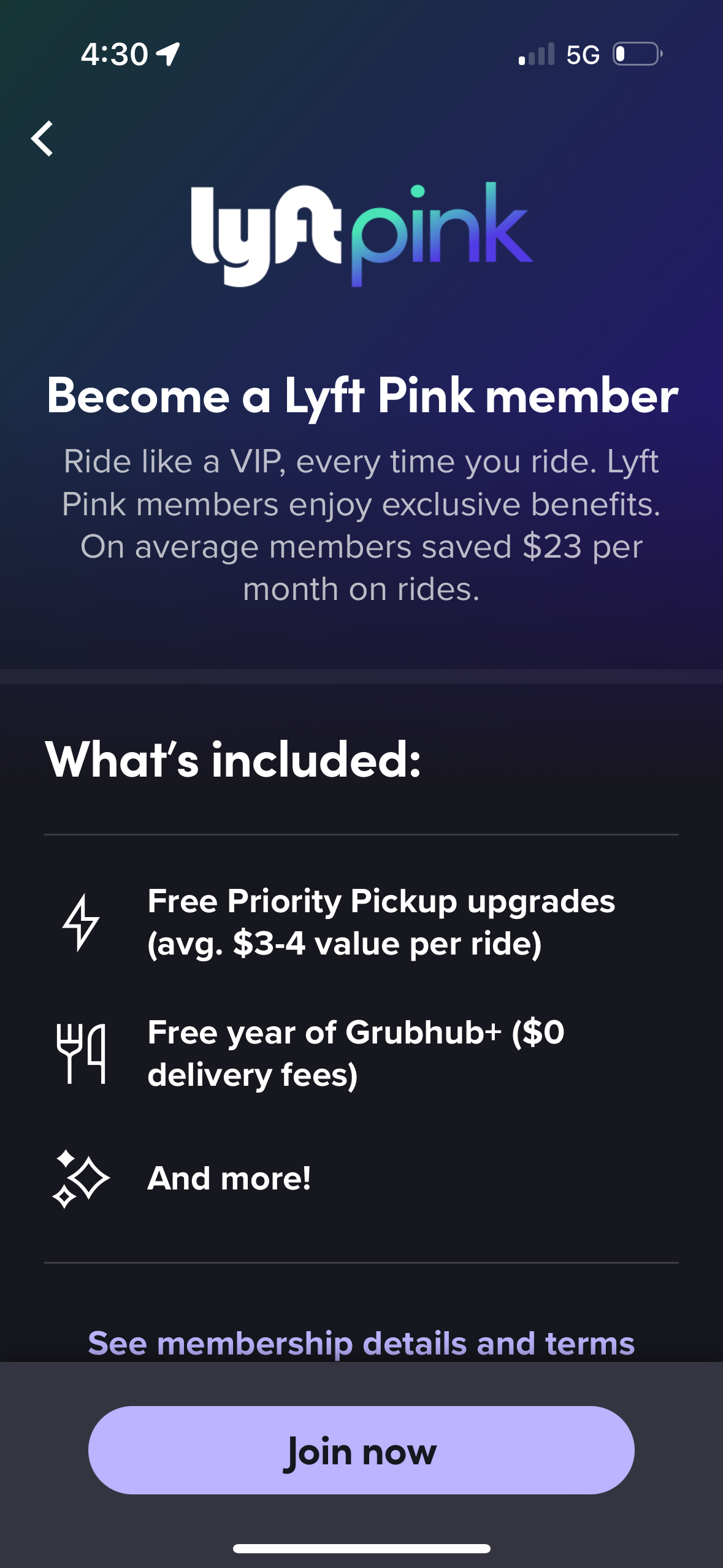 lyft app screenshot 133