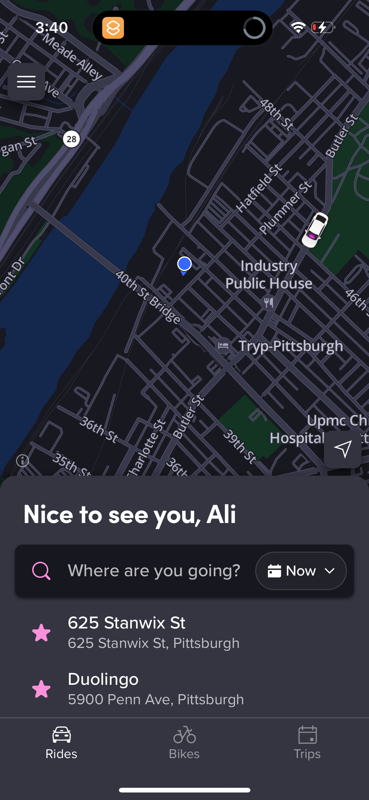 lyft app screenshot 121