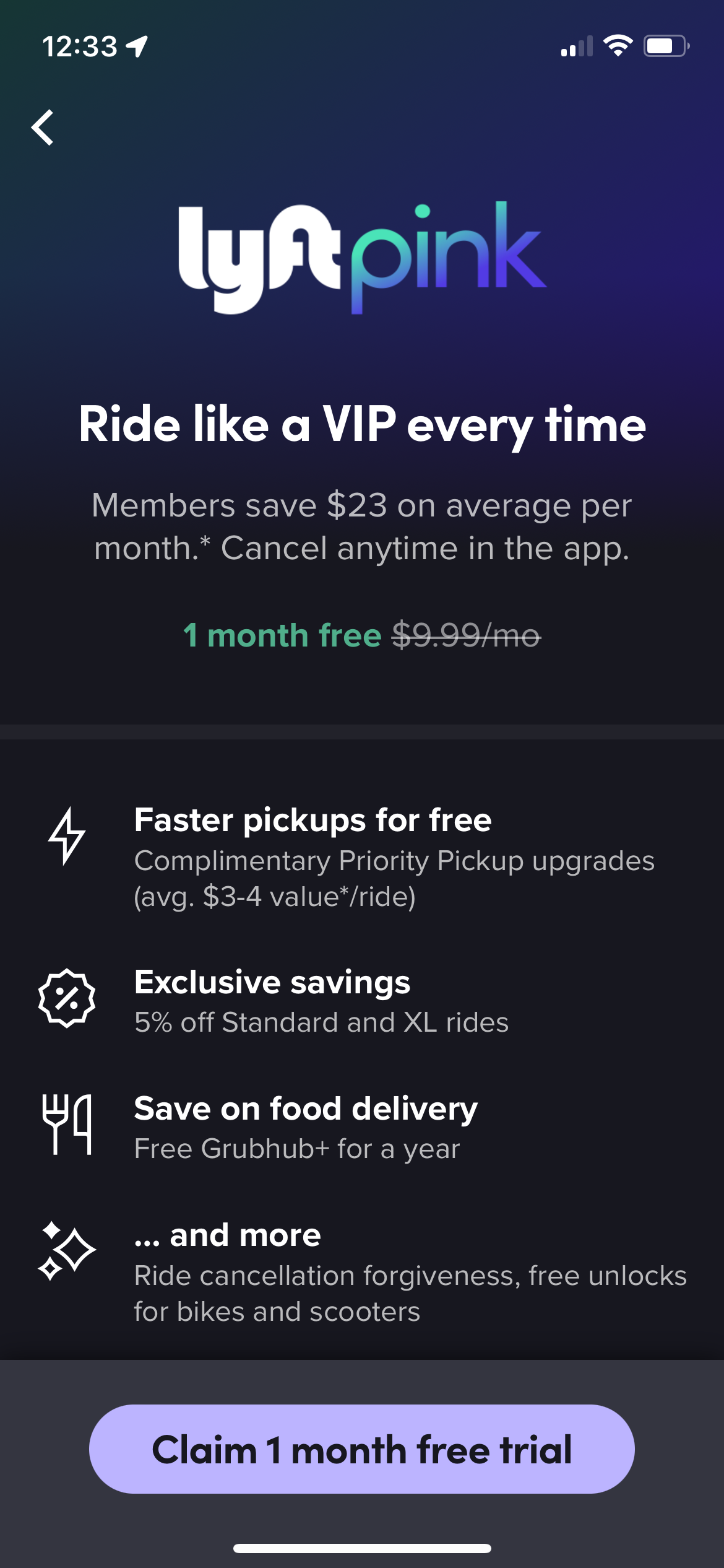 lyft app screenshot 117