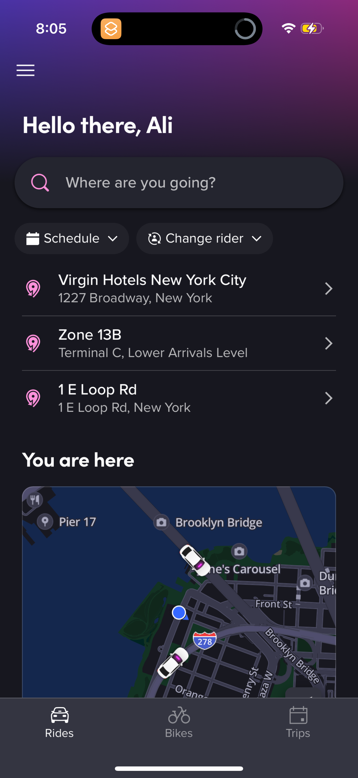 lyft app screenshot 104