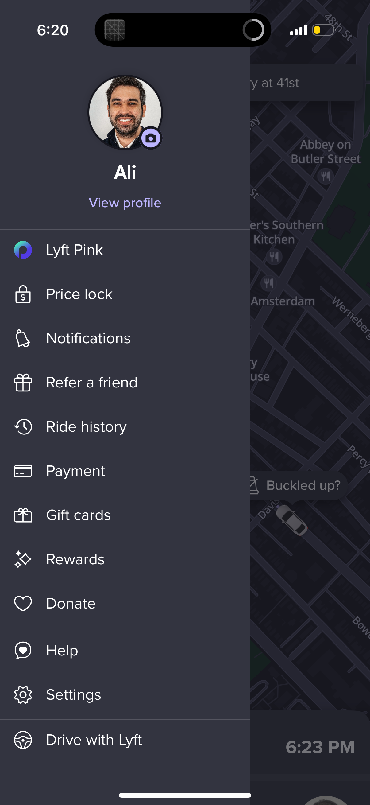lyft app screenshot 82