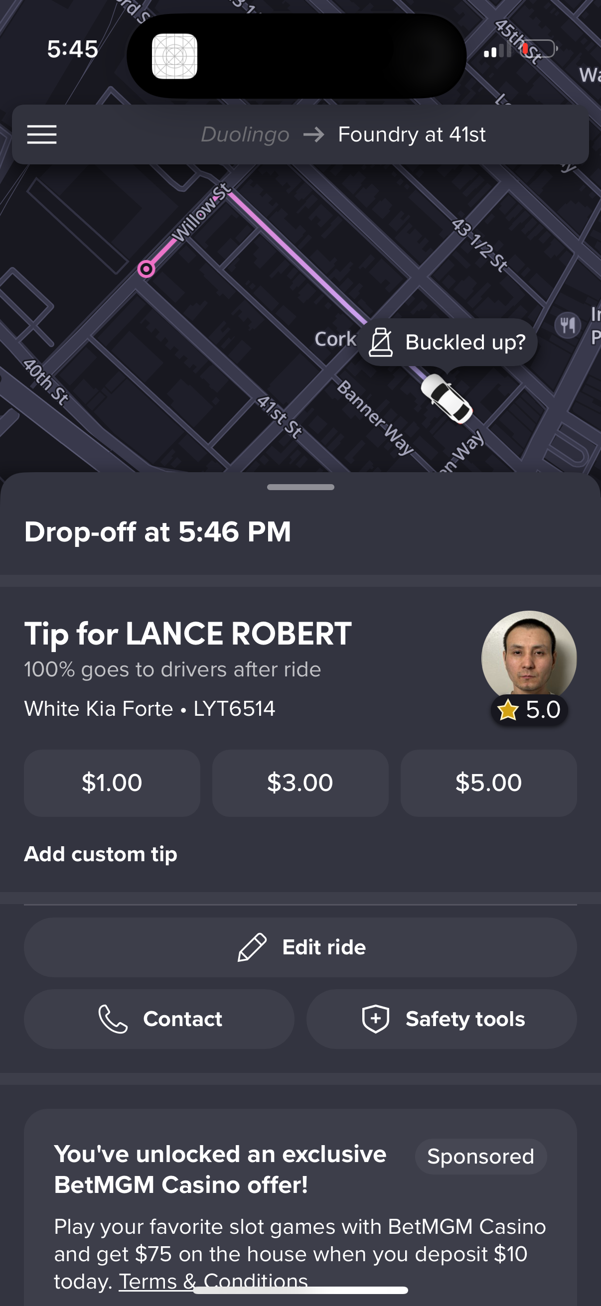 lyft app screenshot 71