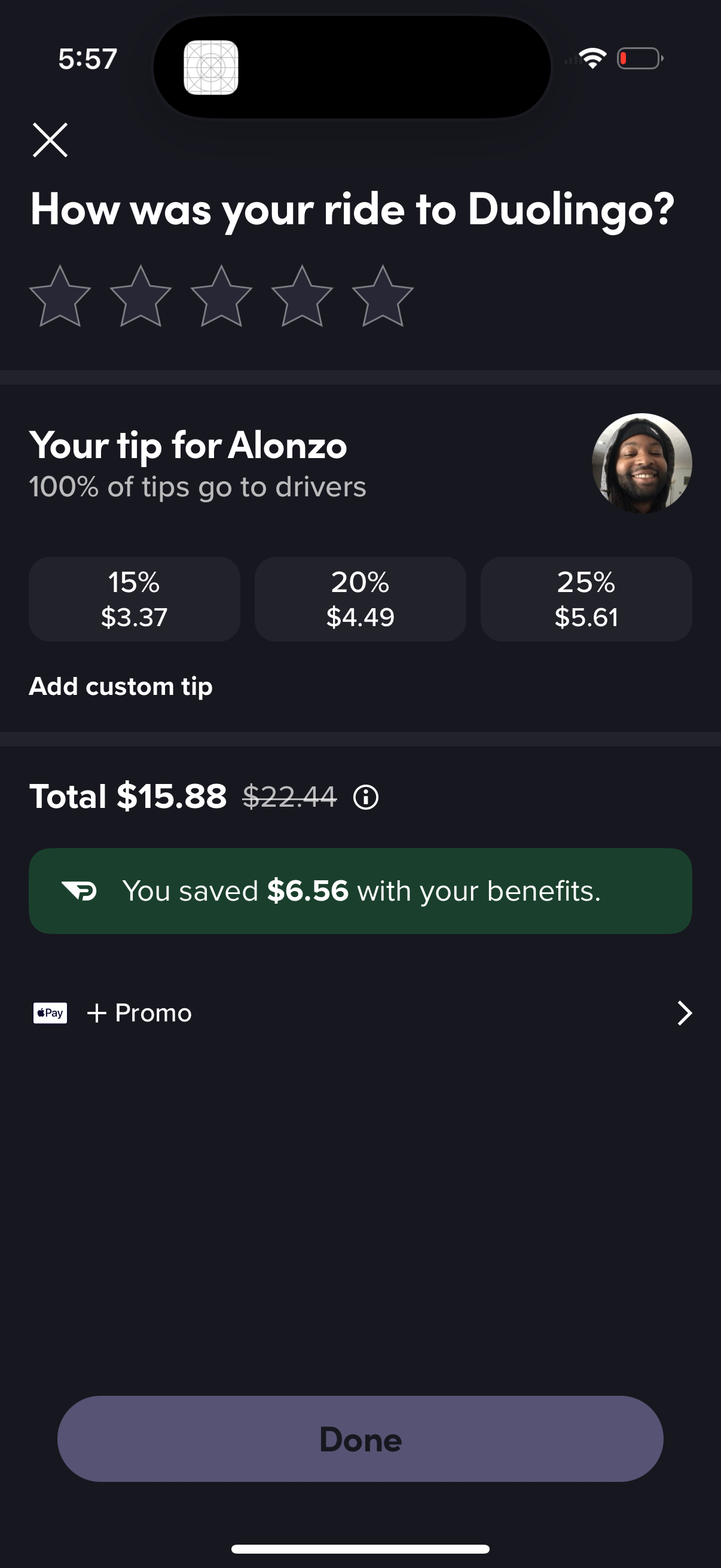 lyft app screenshot 67