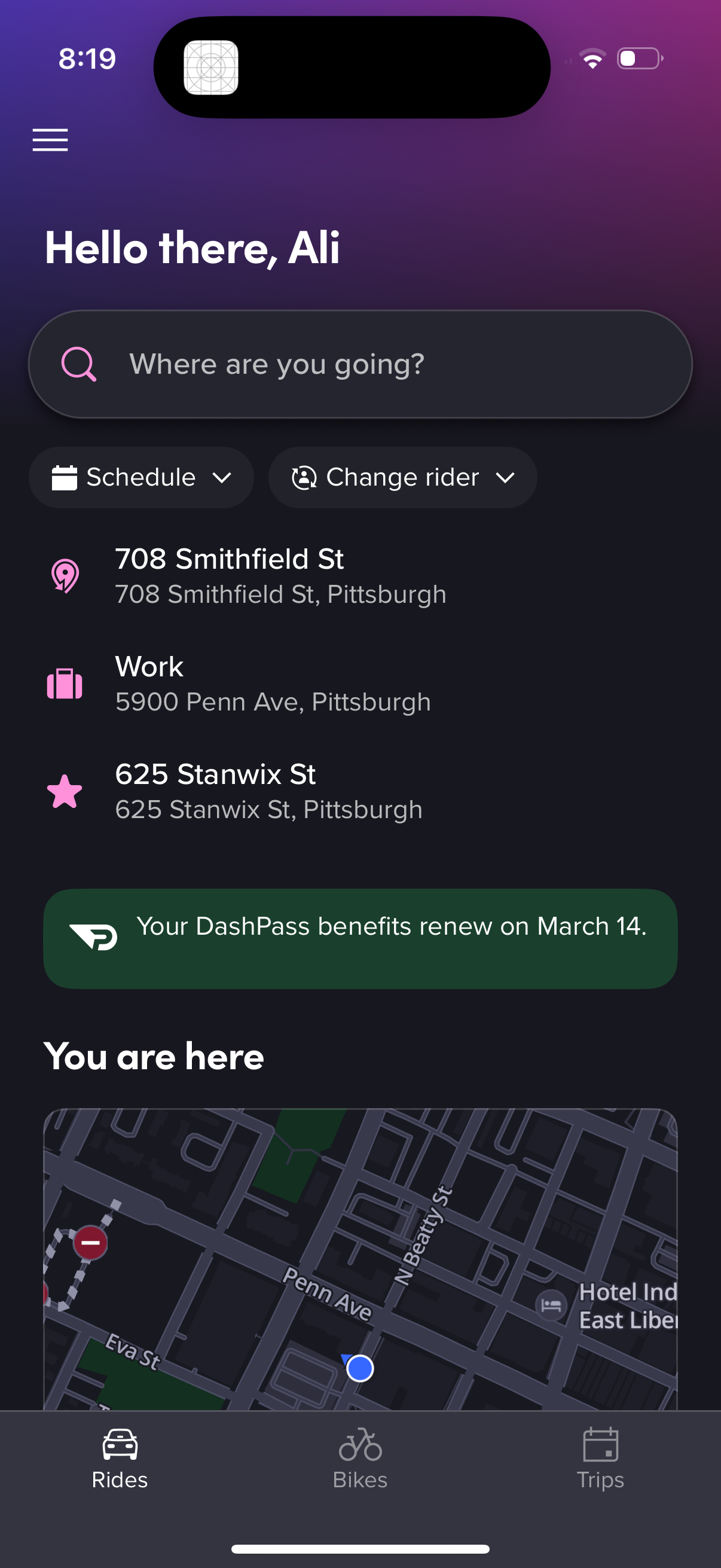 lyft app screenshot 47