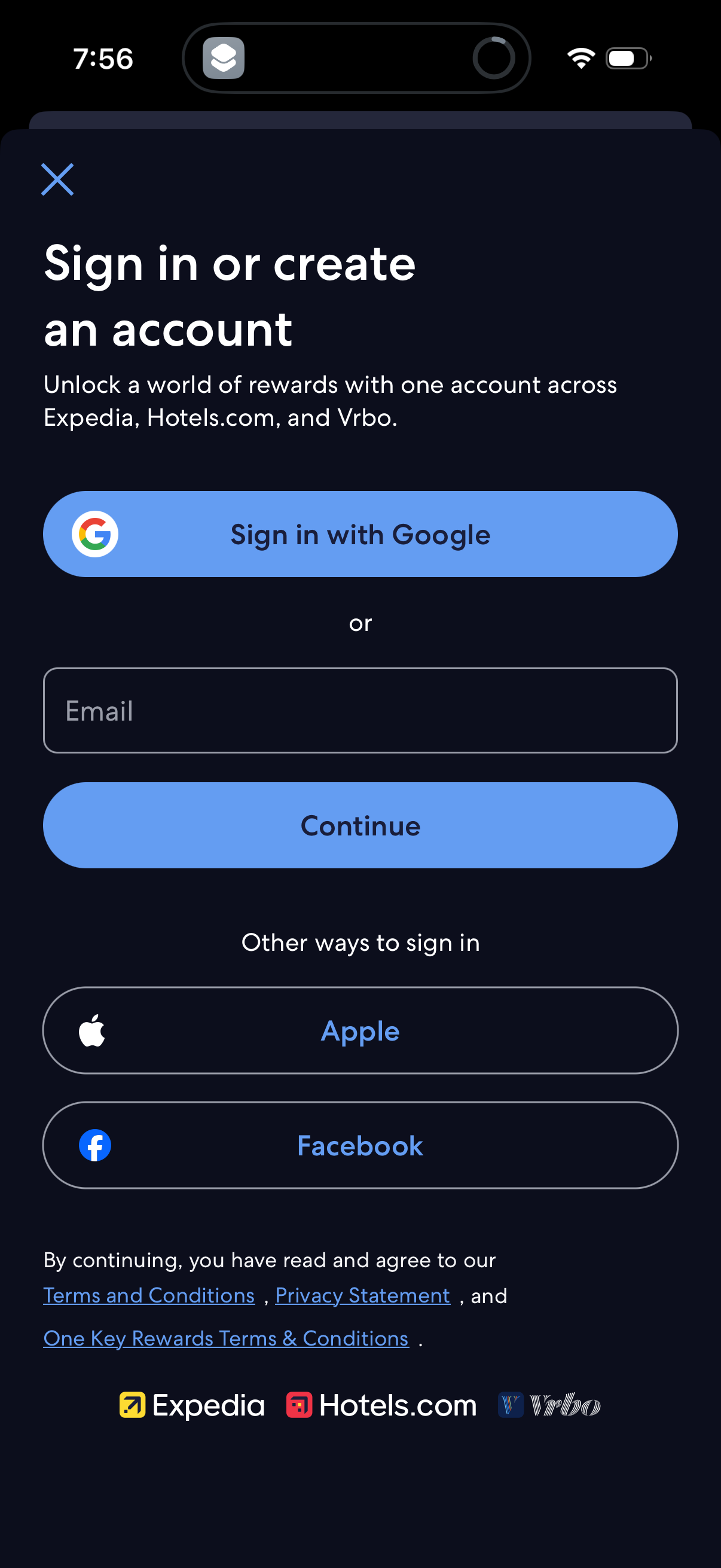 vrbo app screenshot 1