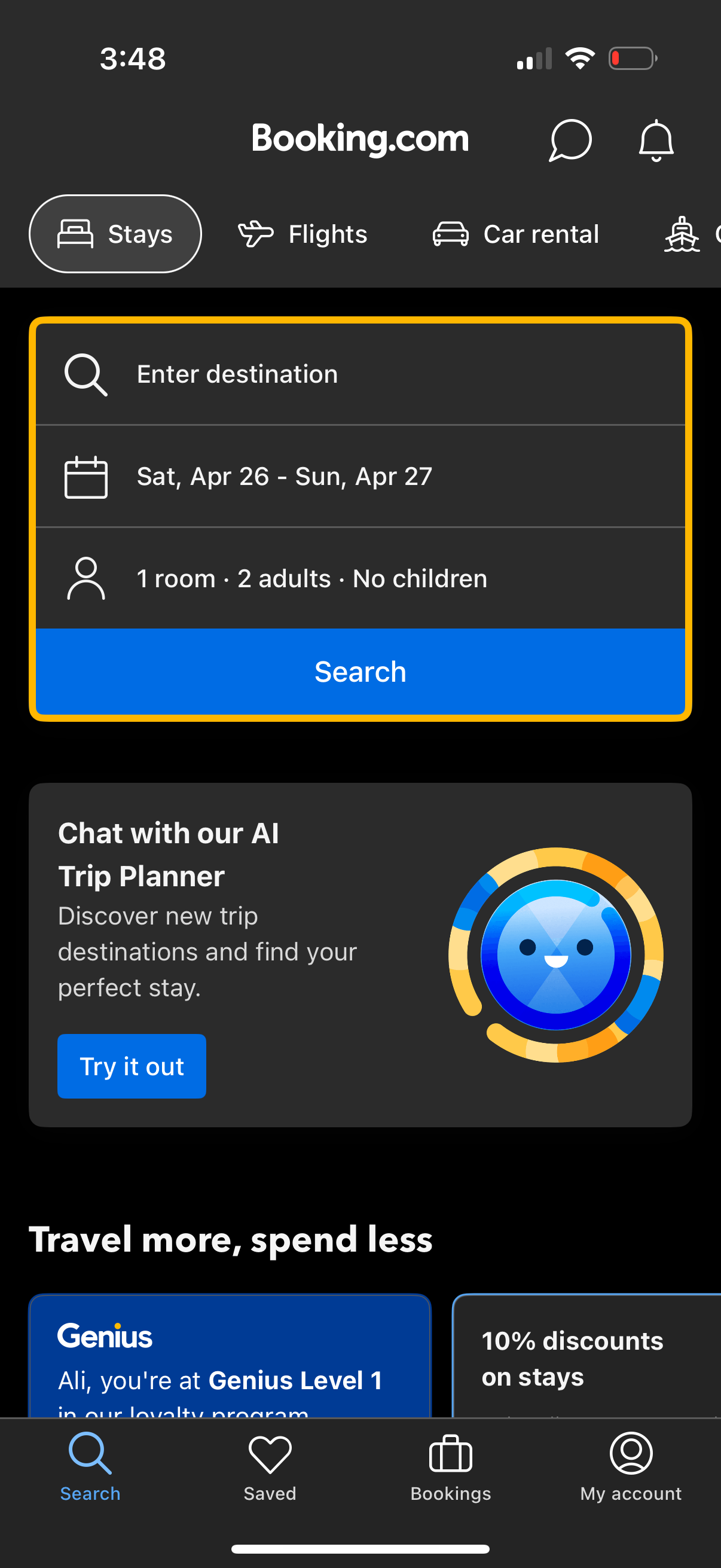 booking app screenshot 37