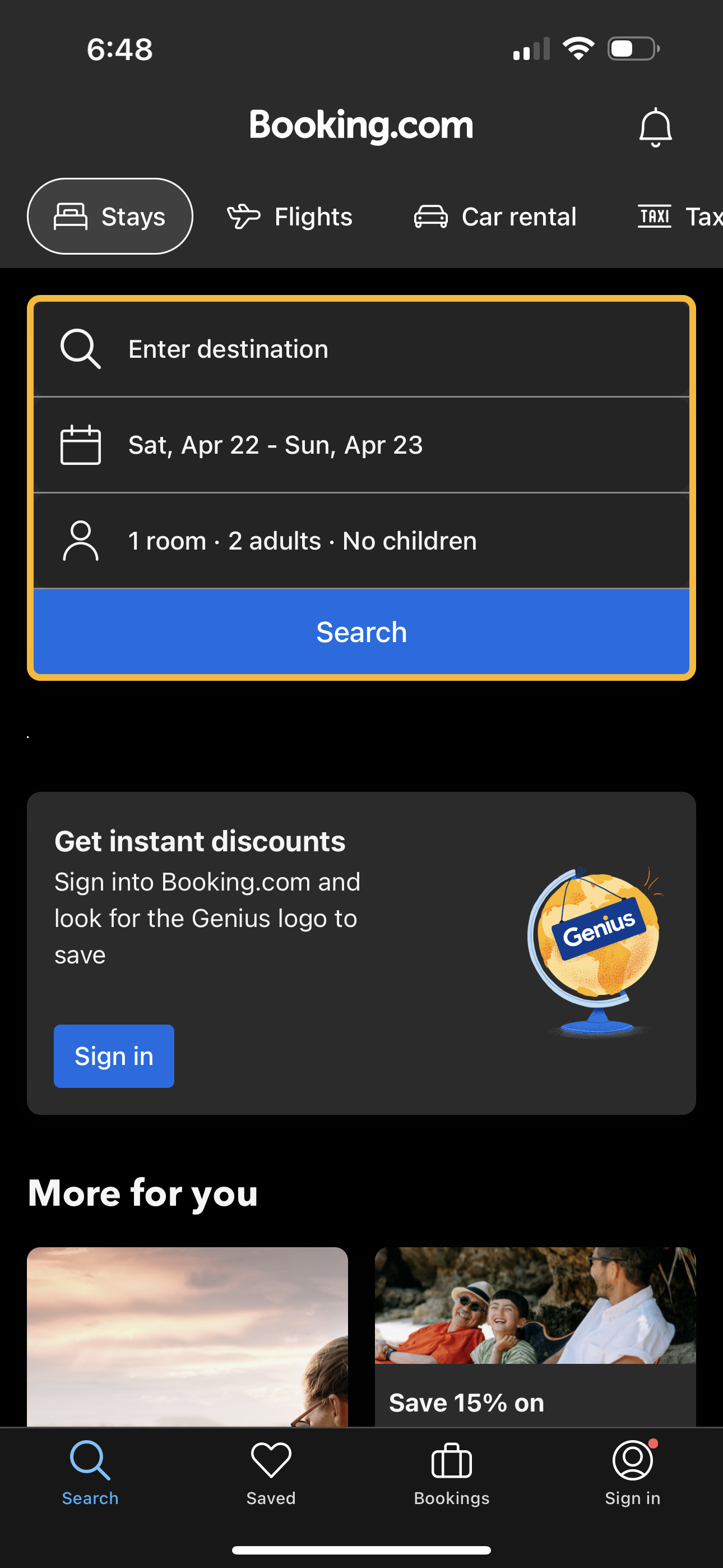 booking app screenshot 54