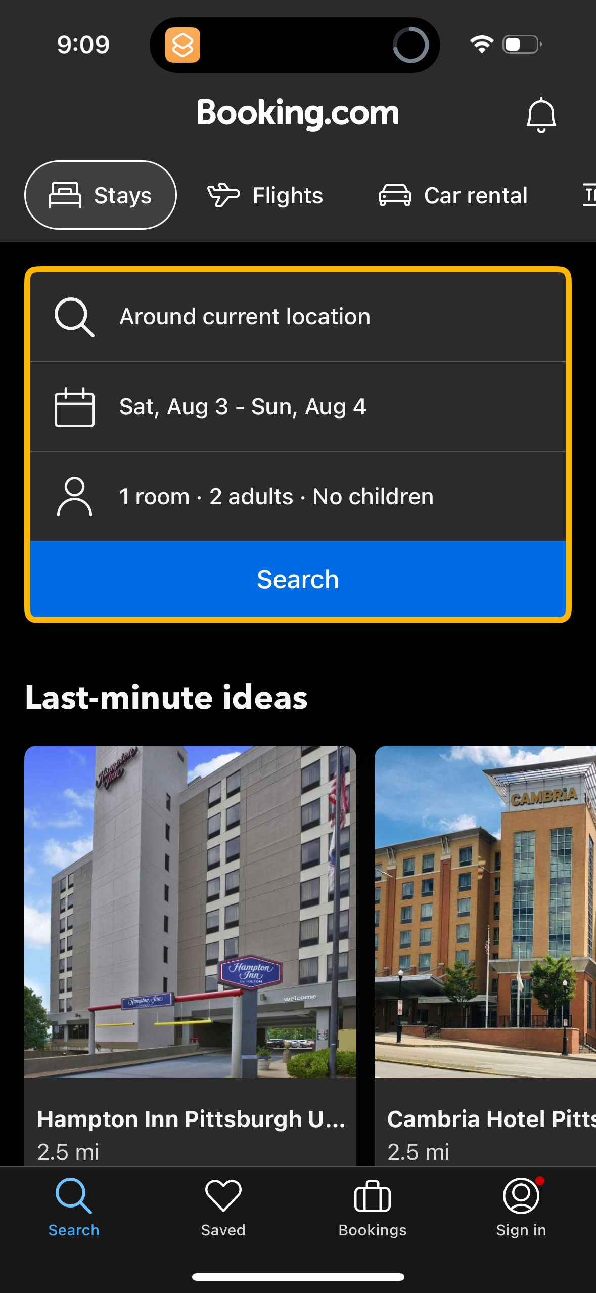 booking app screenshot 51