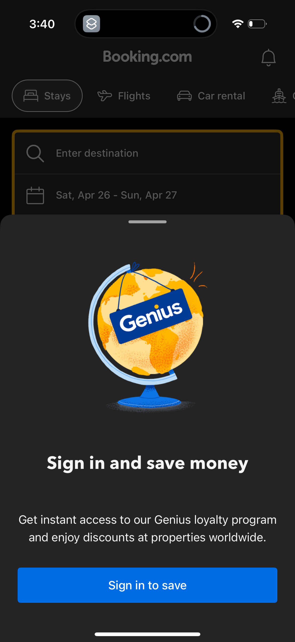 booking app screenshot 40