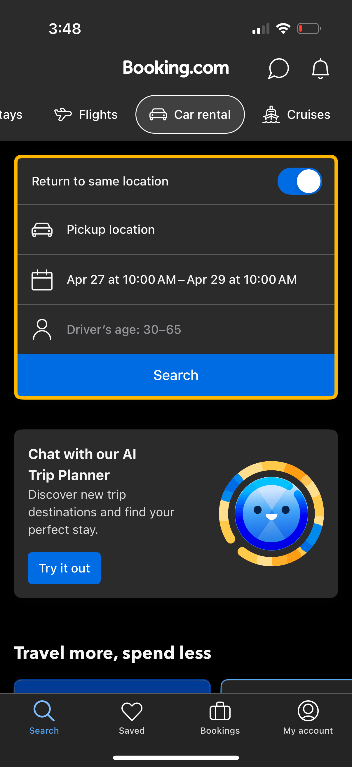 booking app screenshot 35