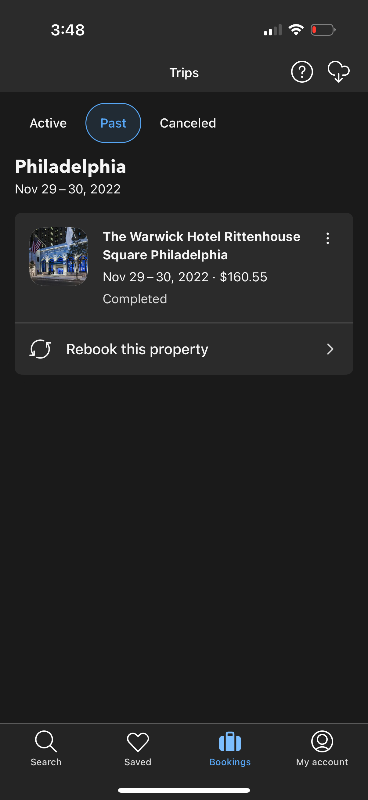booking app screenshot 21