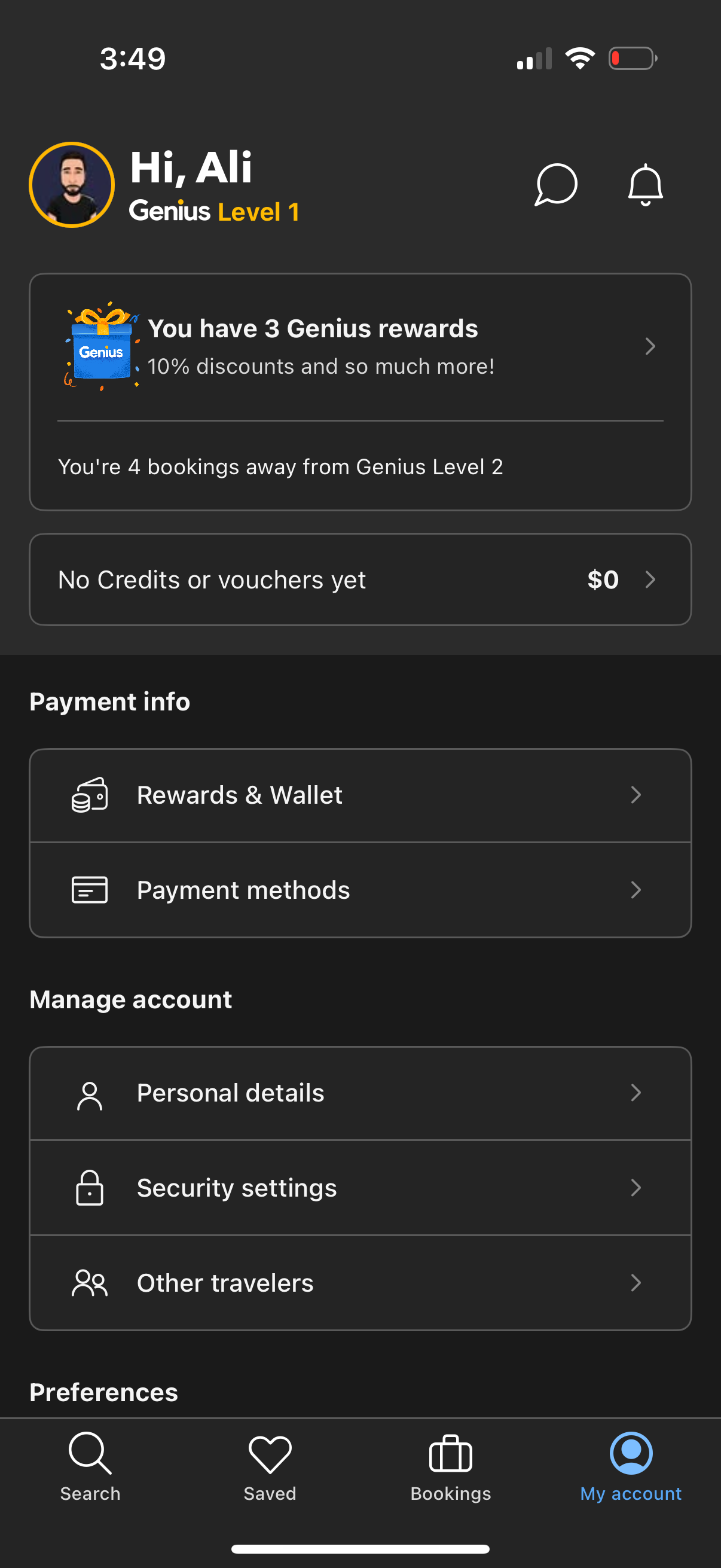 booking app screenshot 18