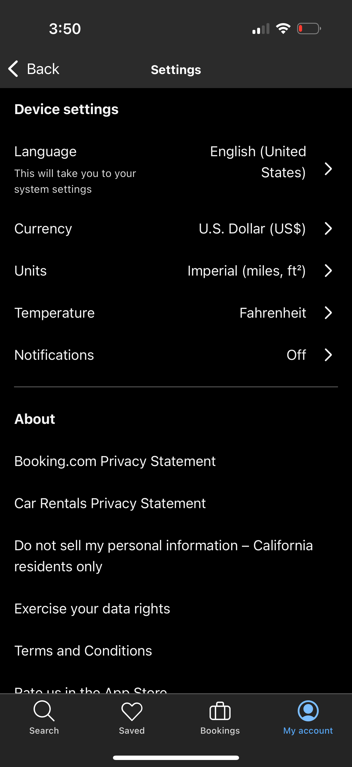 booking app screenshot 12