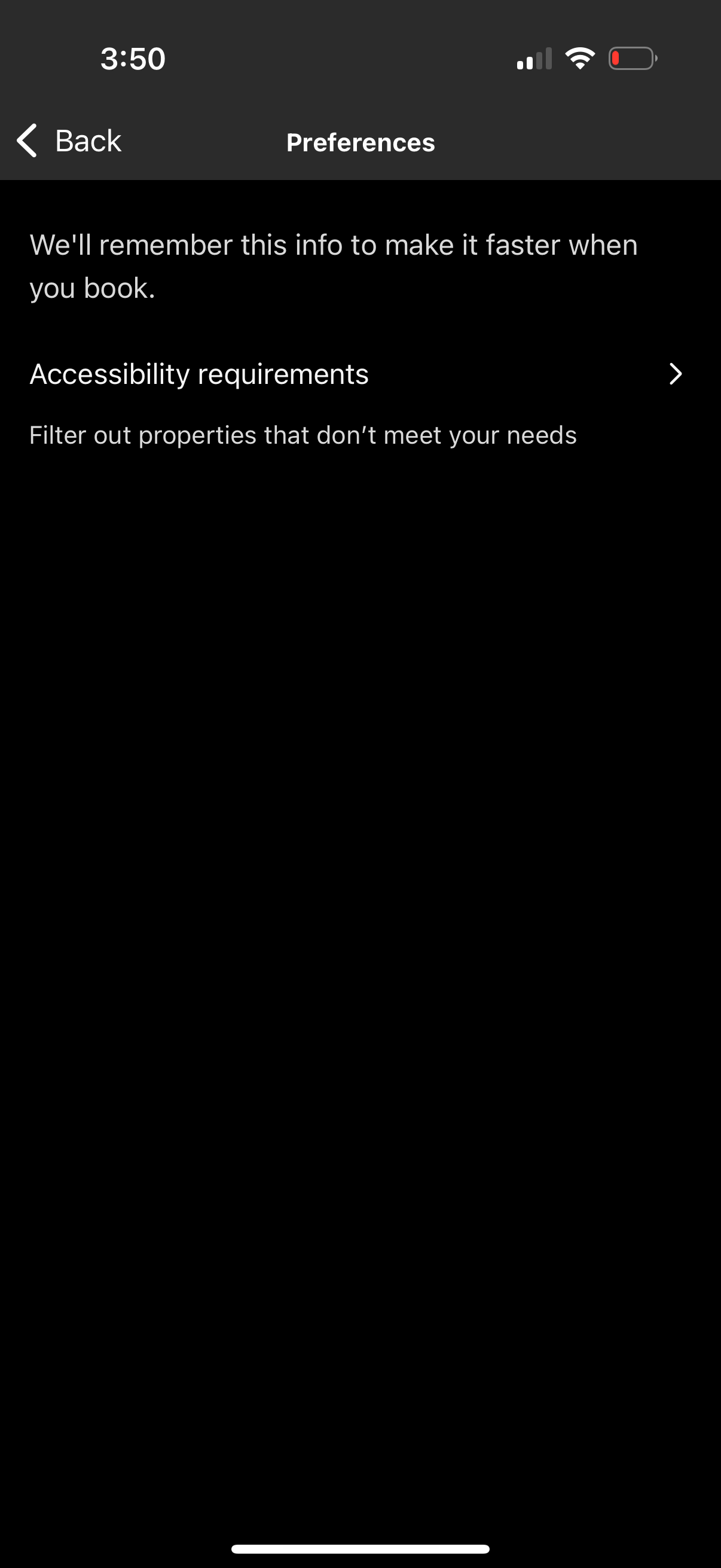 booking app screenshot 11
