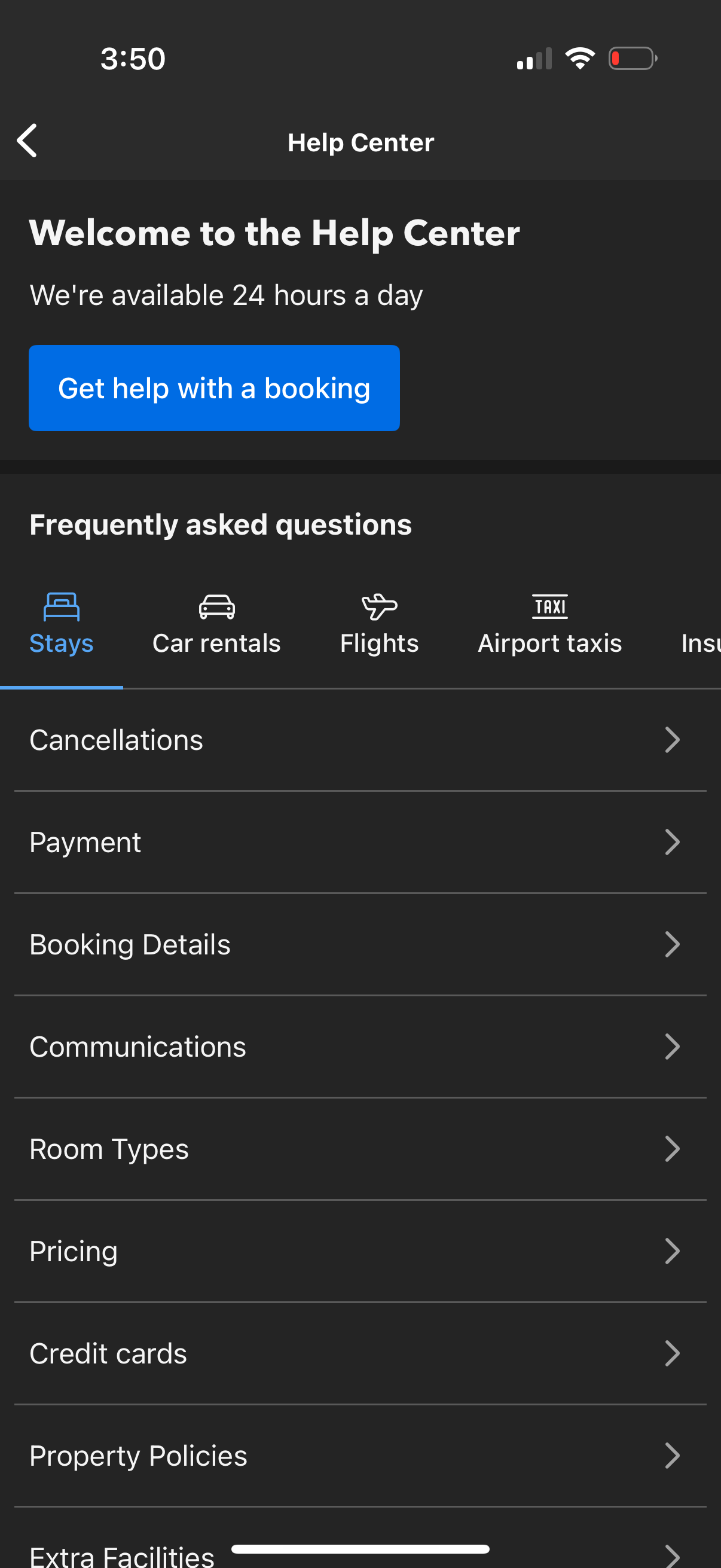 booking app screenshot 6