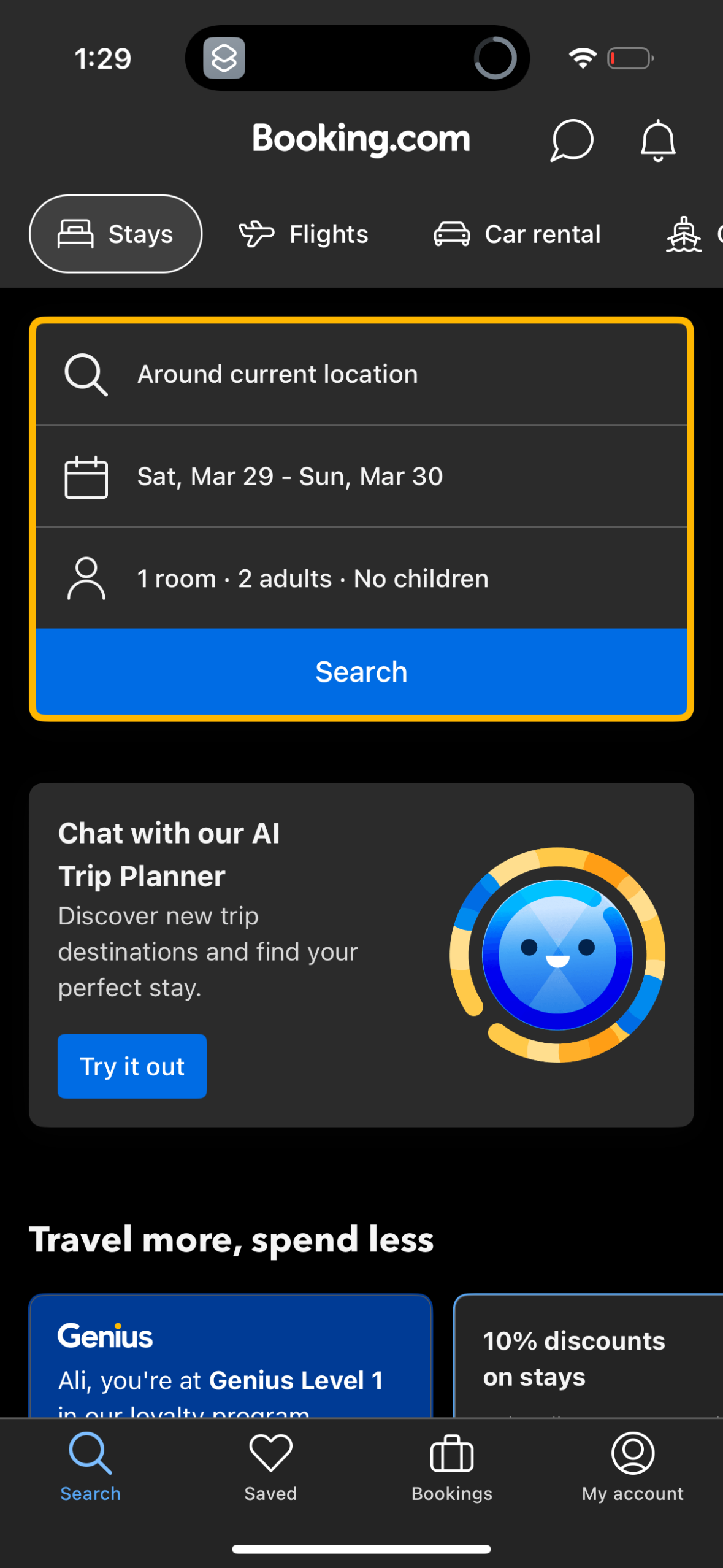 booking app screenshot 42