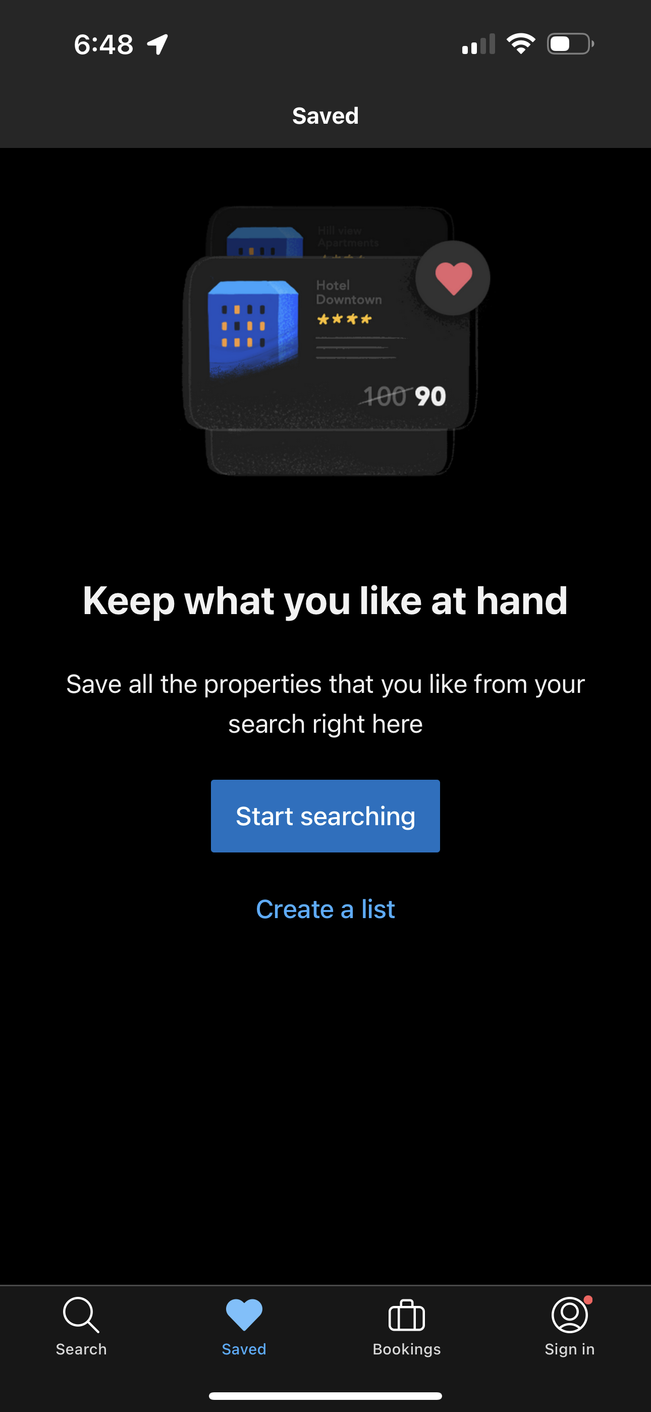 booking app screenshot 53