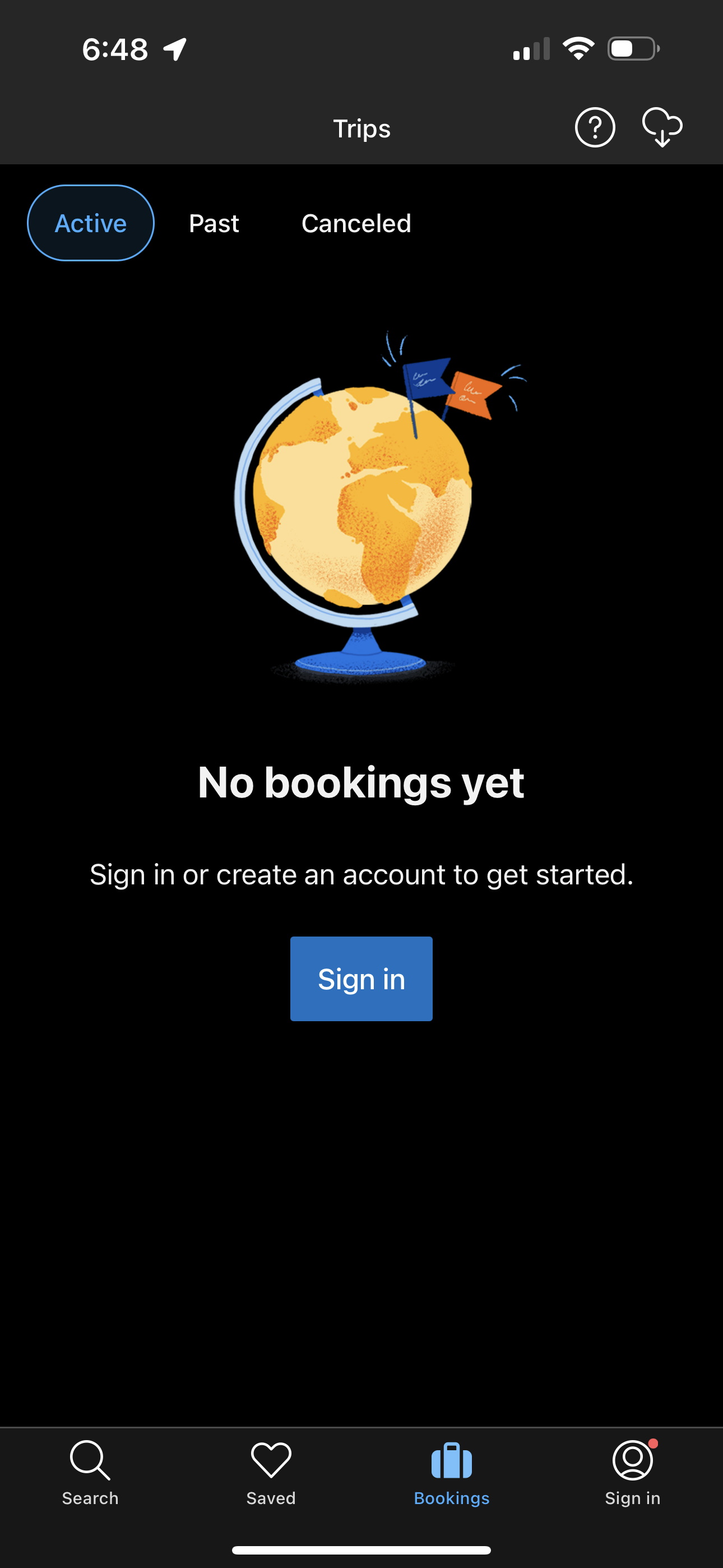 booking app screenshot 70