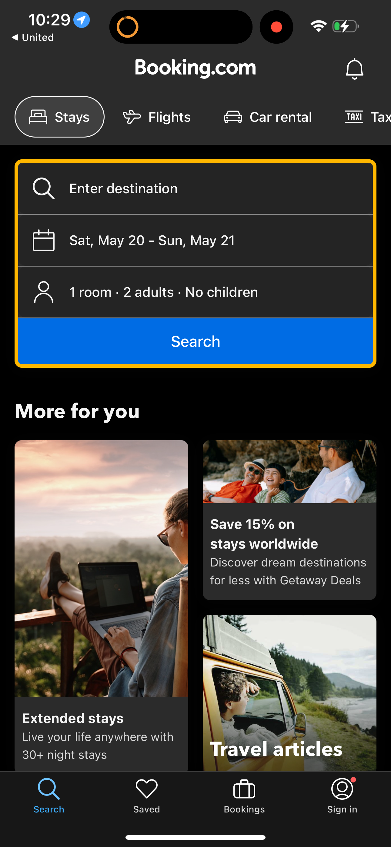 booking app screenshot 64