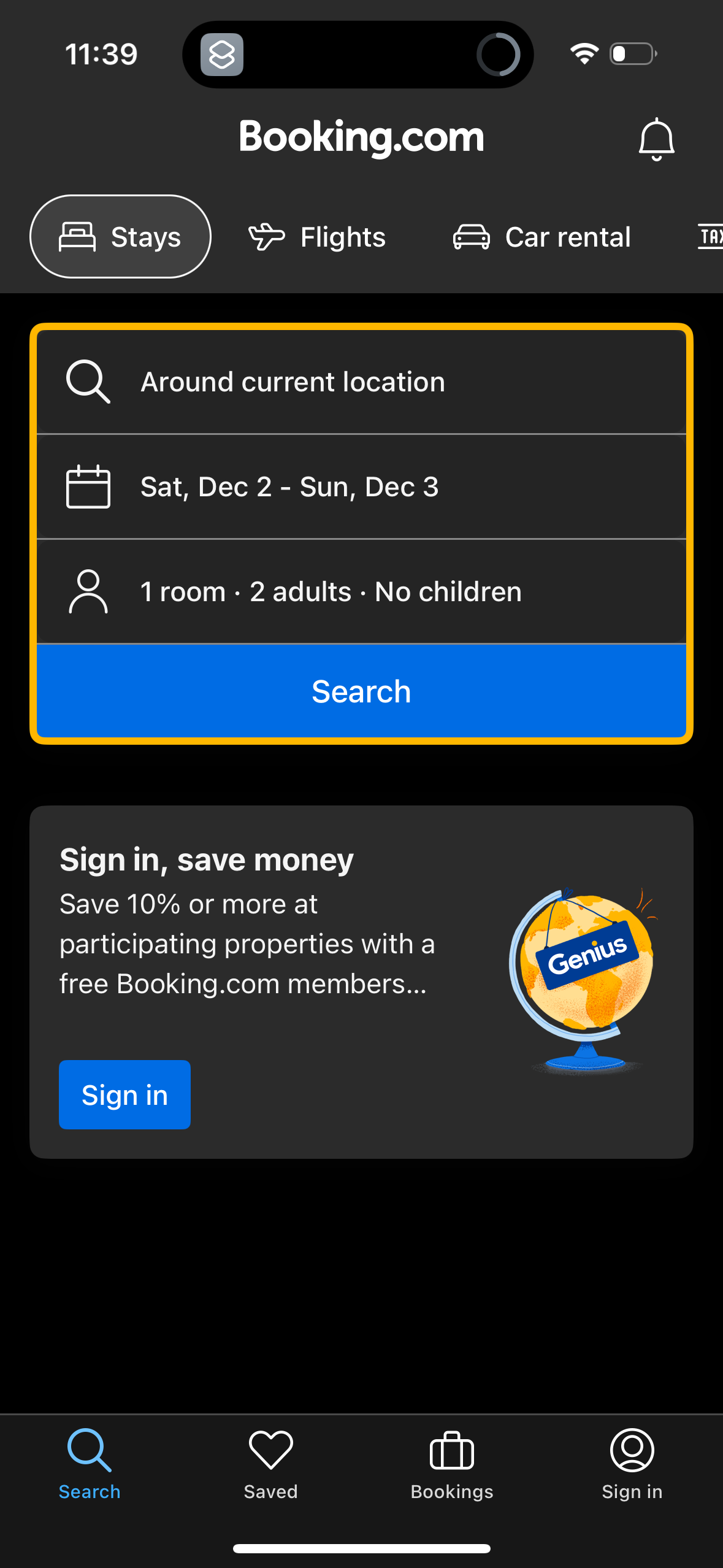 booking app screenshot 61