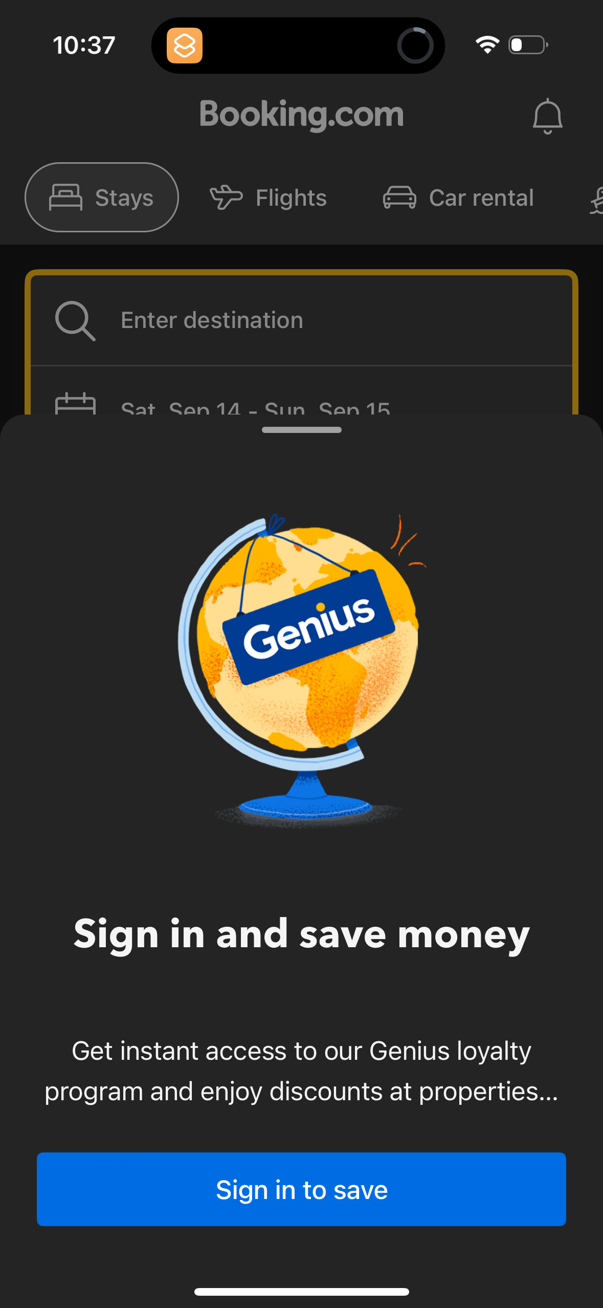 booking app screenshot 49