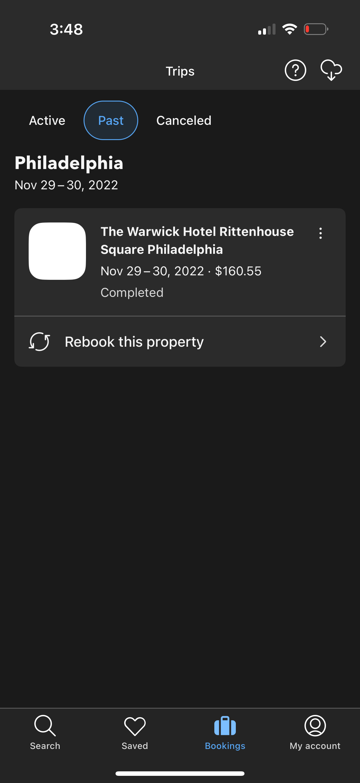 booking app screenshot 5