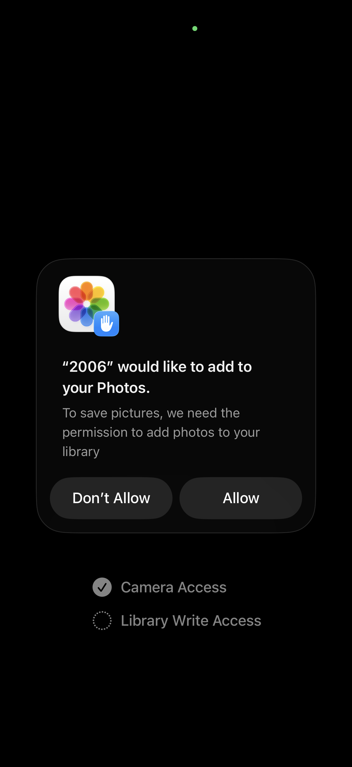 2006 grant permissions