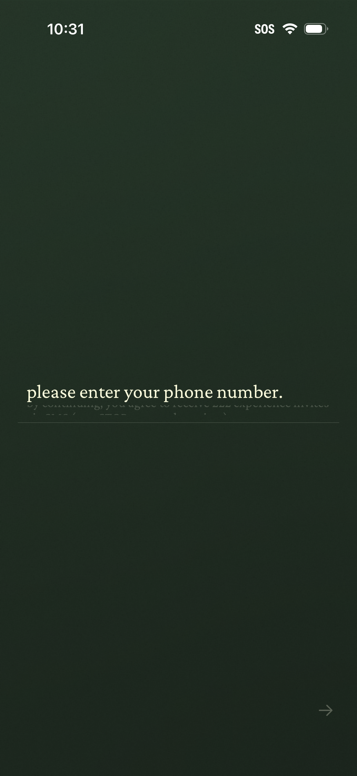 222 sign up with phone