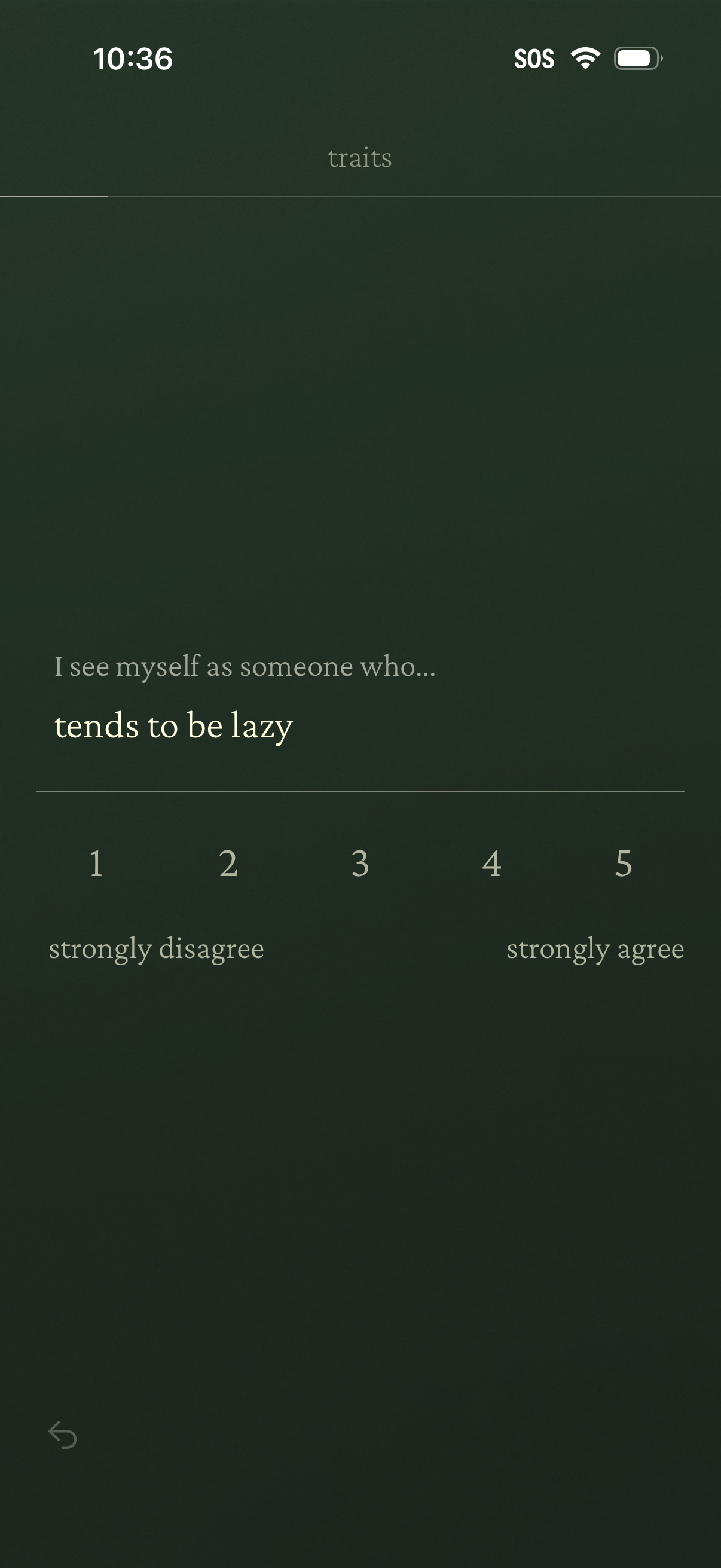 222 answer trait questions