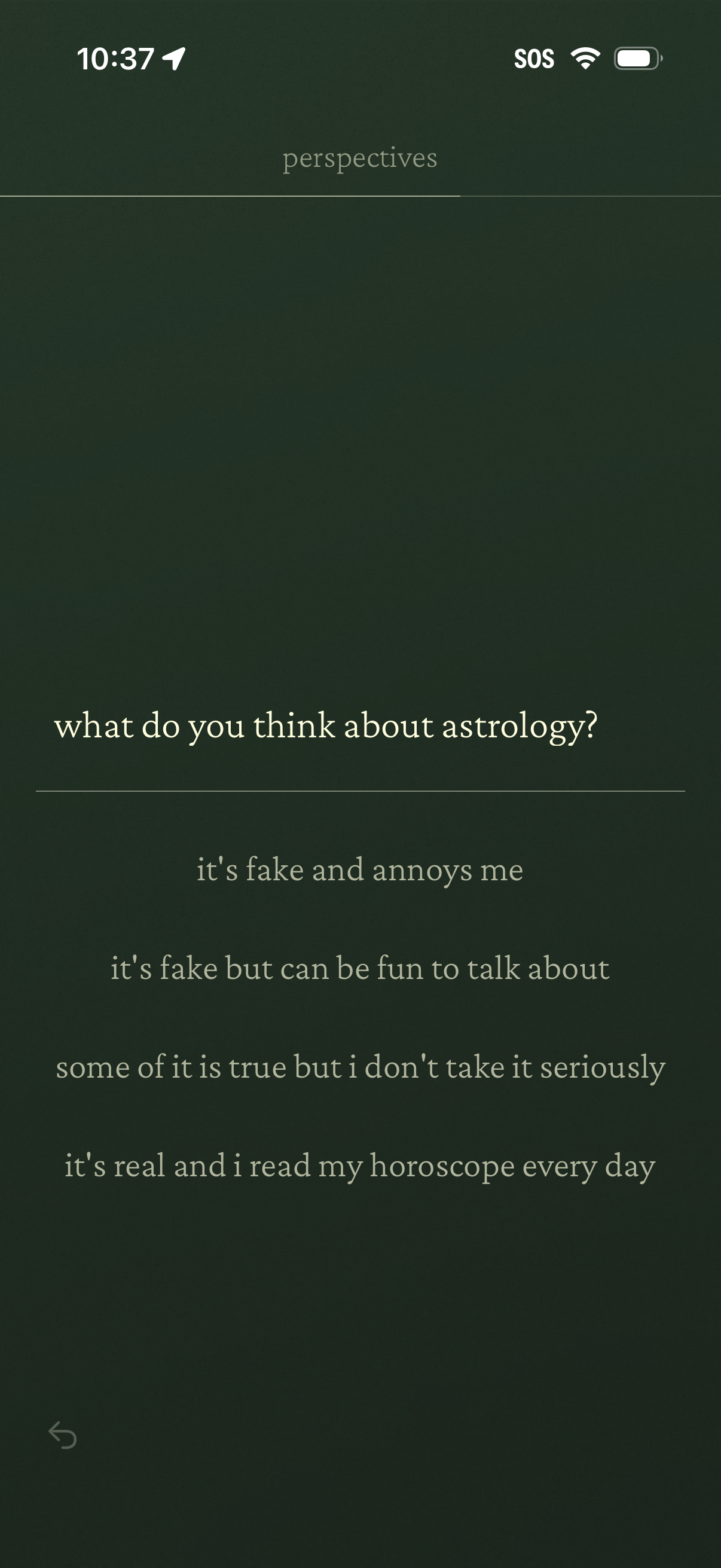 222 answer perspective questions