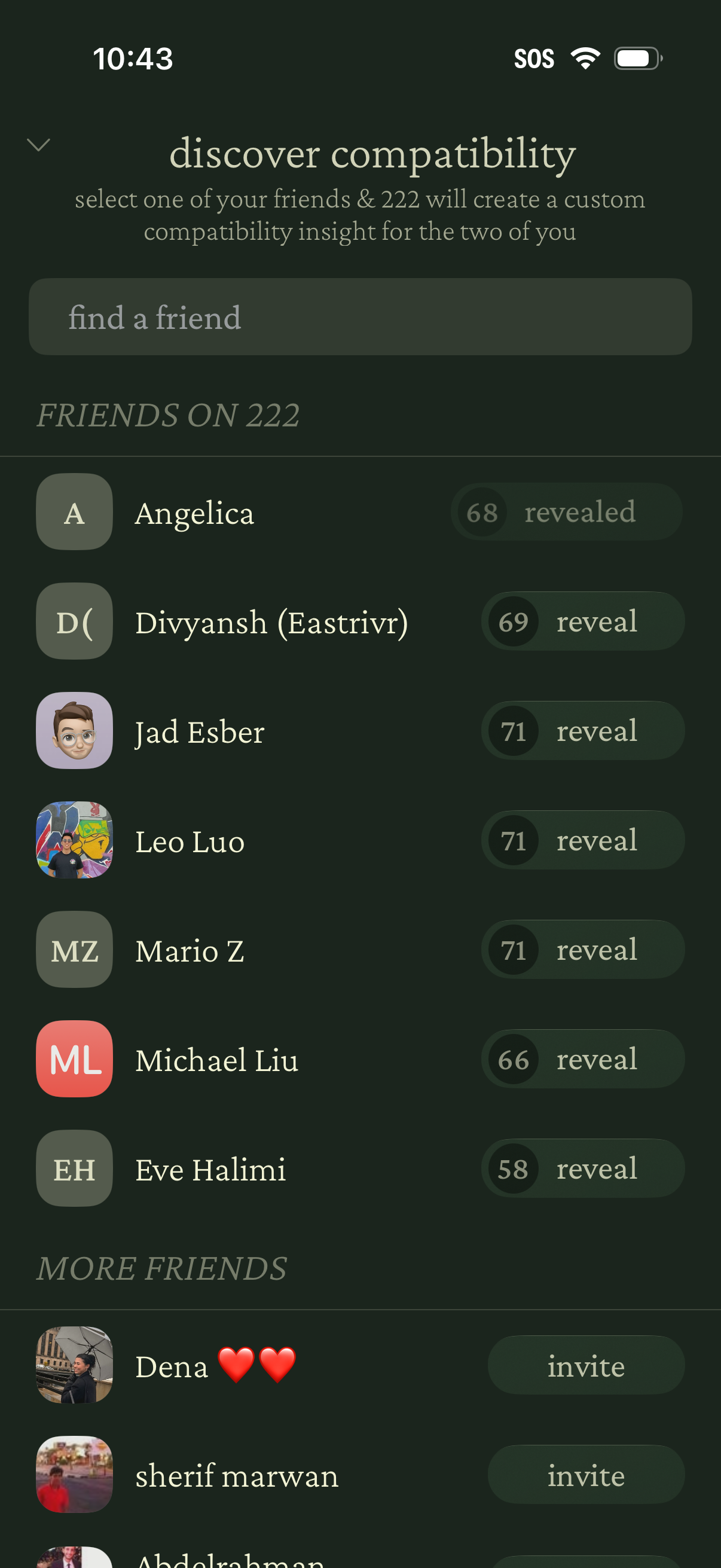 222 app screenshot 1